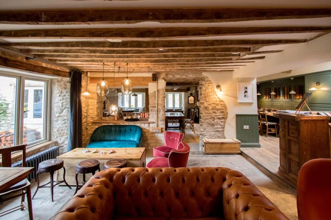 Lounge or bar in The Litton