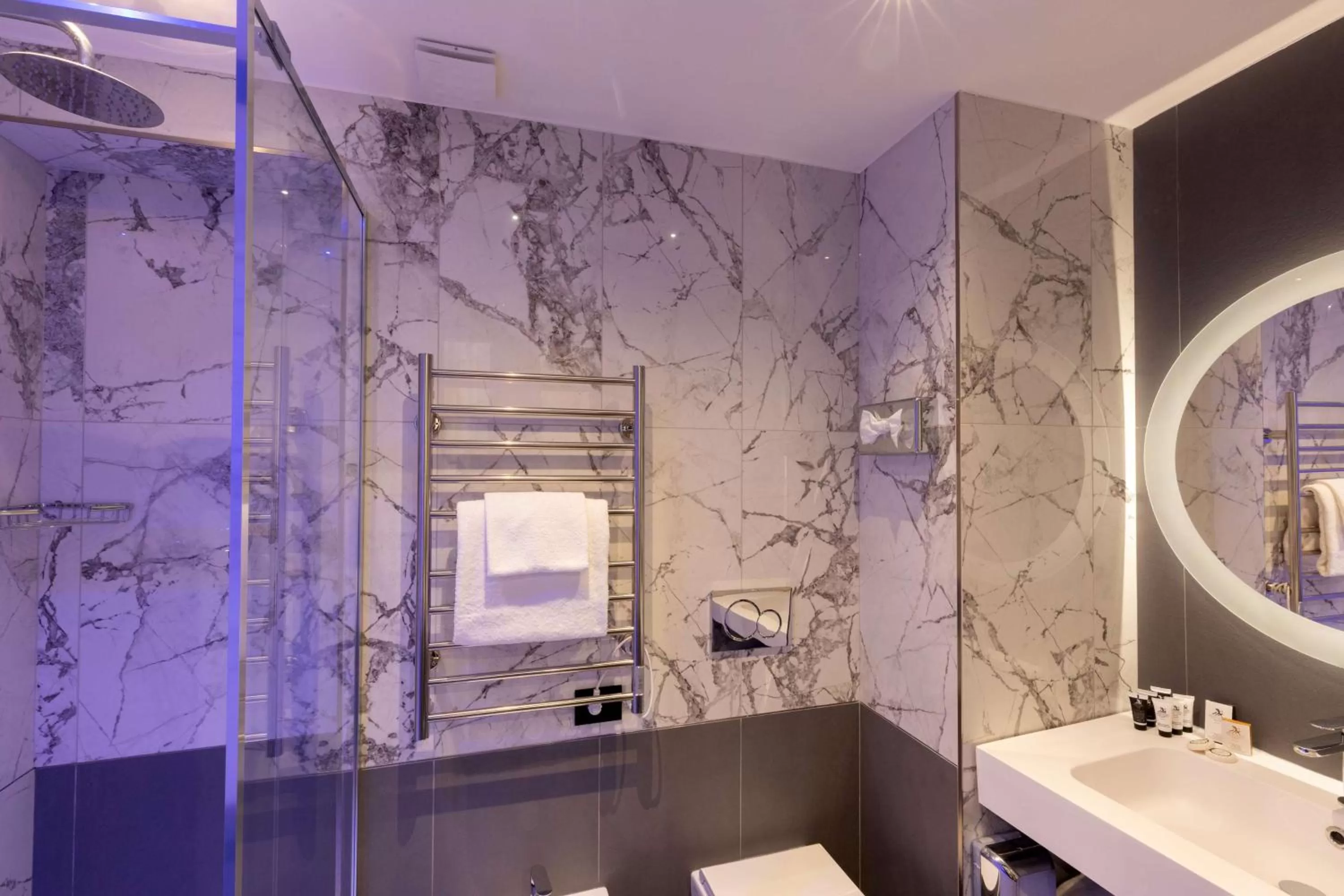 Bathroom in Hotel Diana Roof Garden