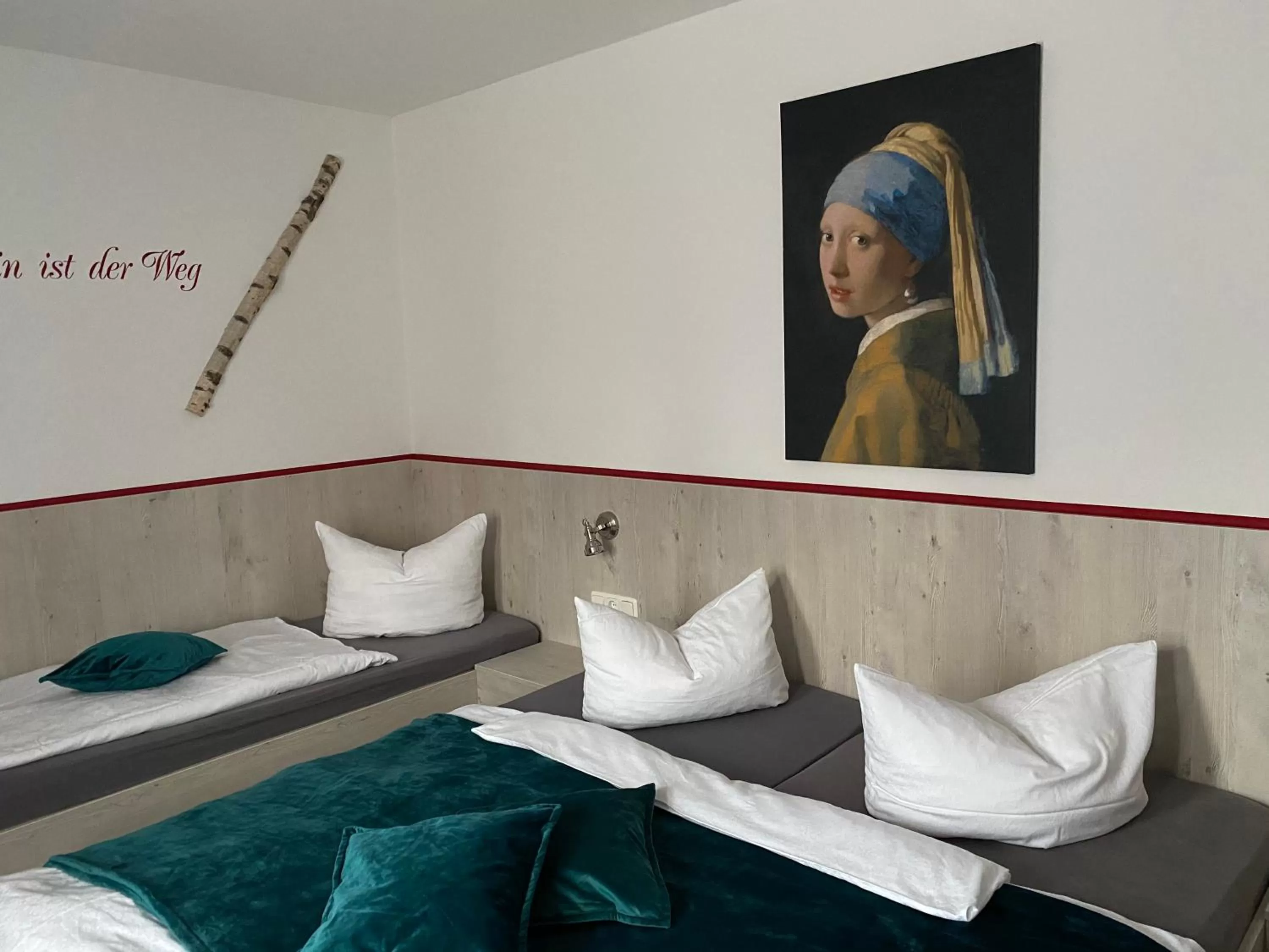 Bed in Hotel Wilder Mann