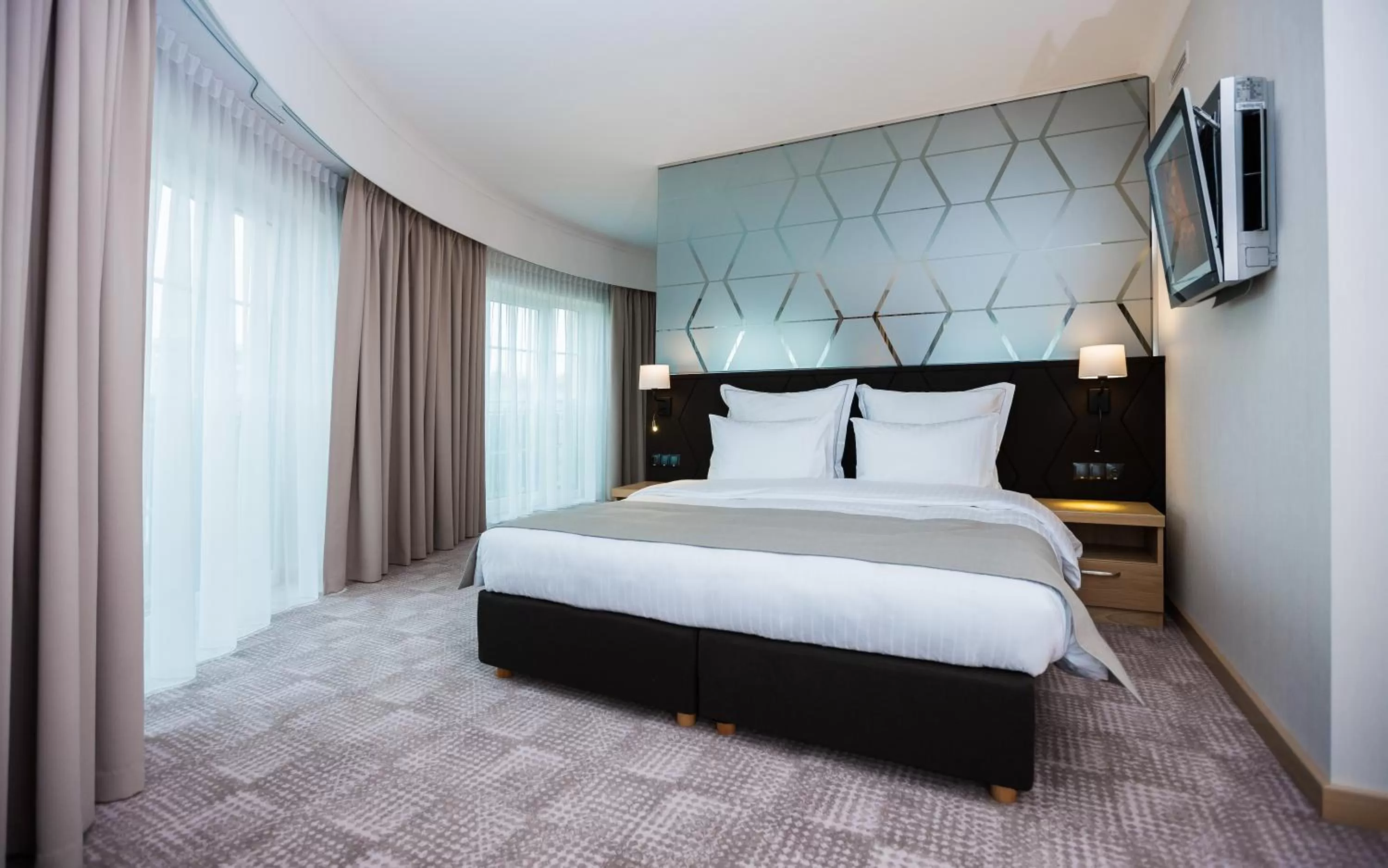 Bed in Hotel Sokół Wellness & SPA