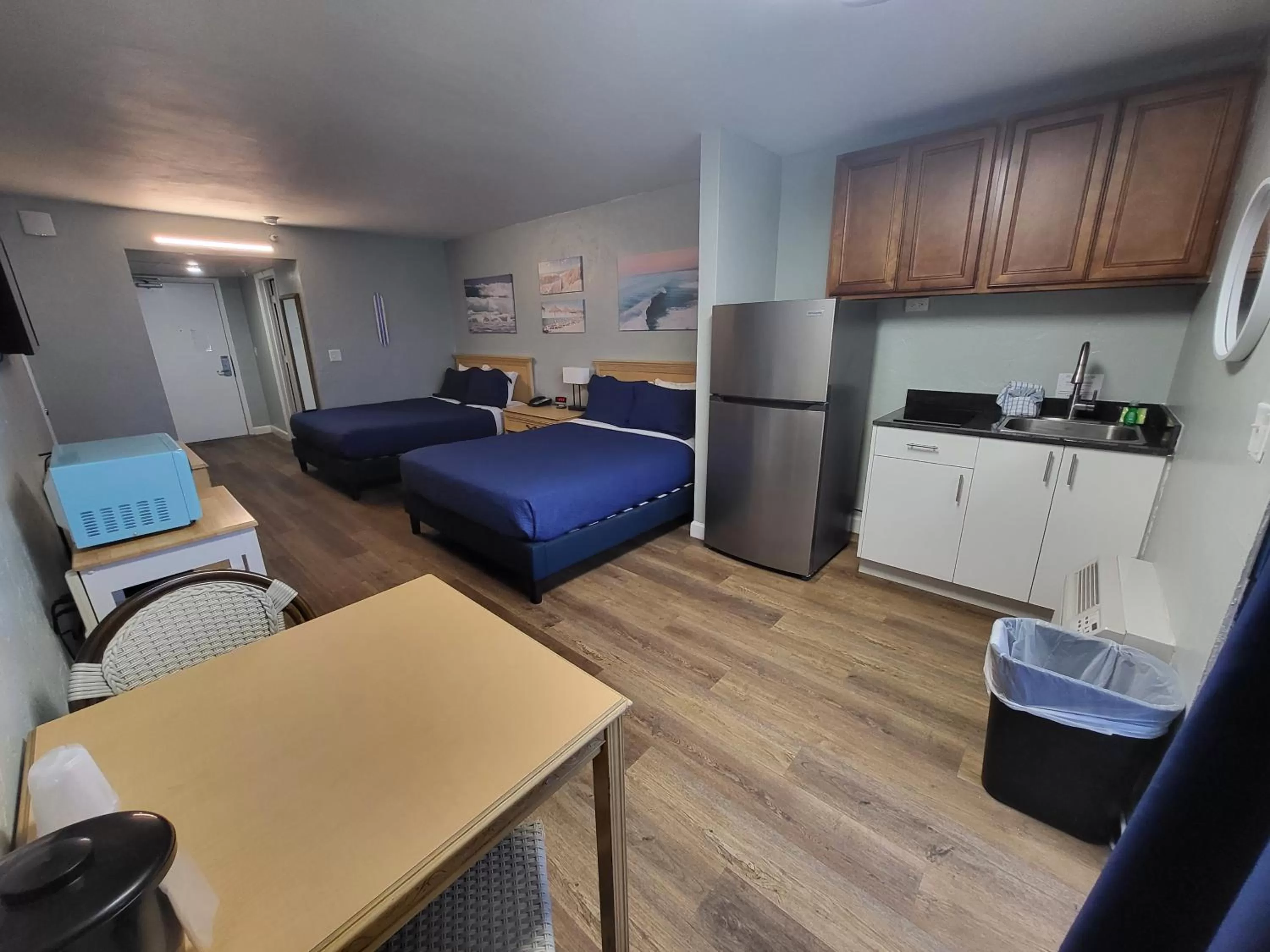 Bed in Beachside Hotel