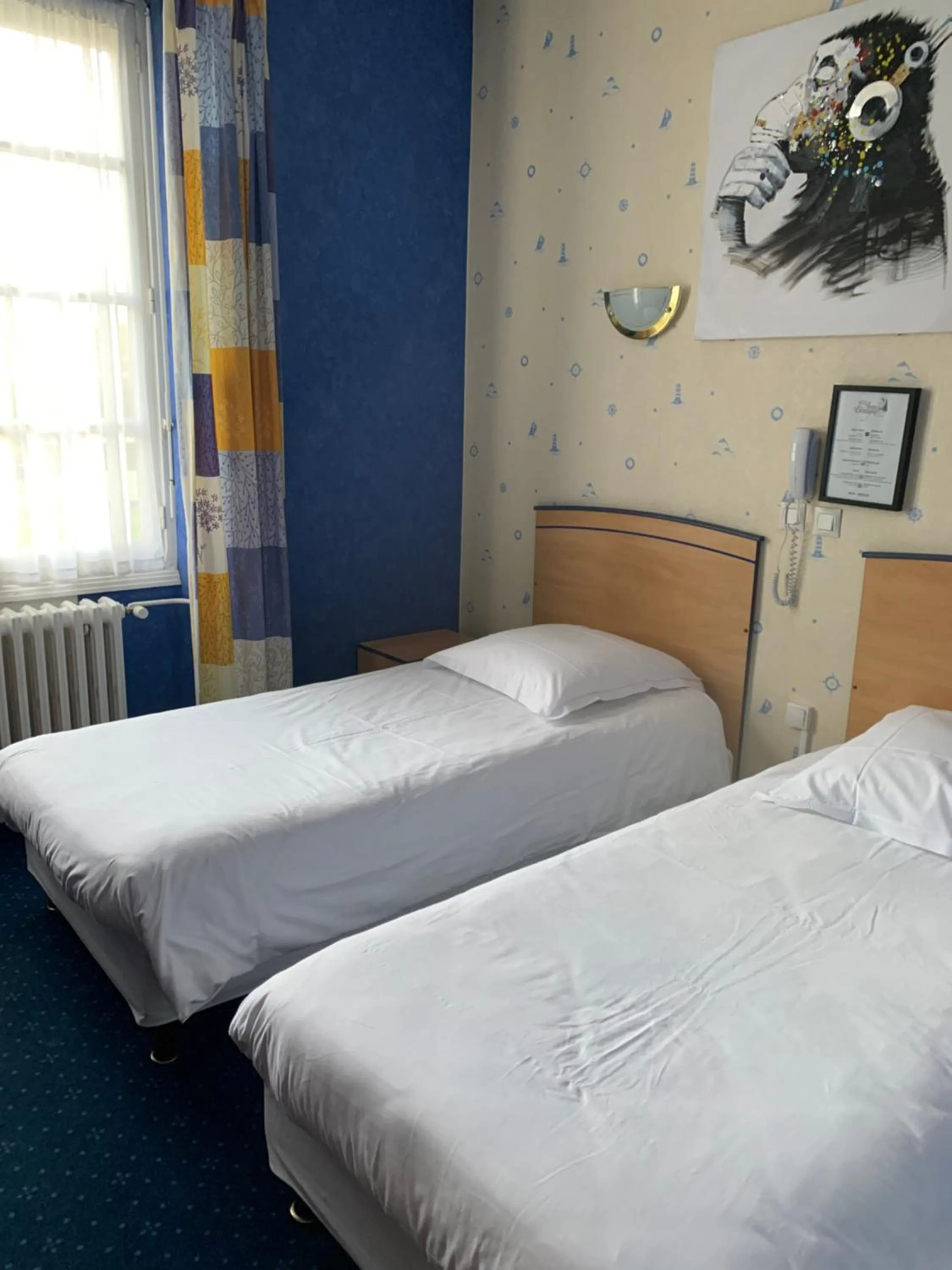Photo of the whole room, Bed in Hotel Anne De Bretagne BLOIS
