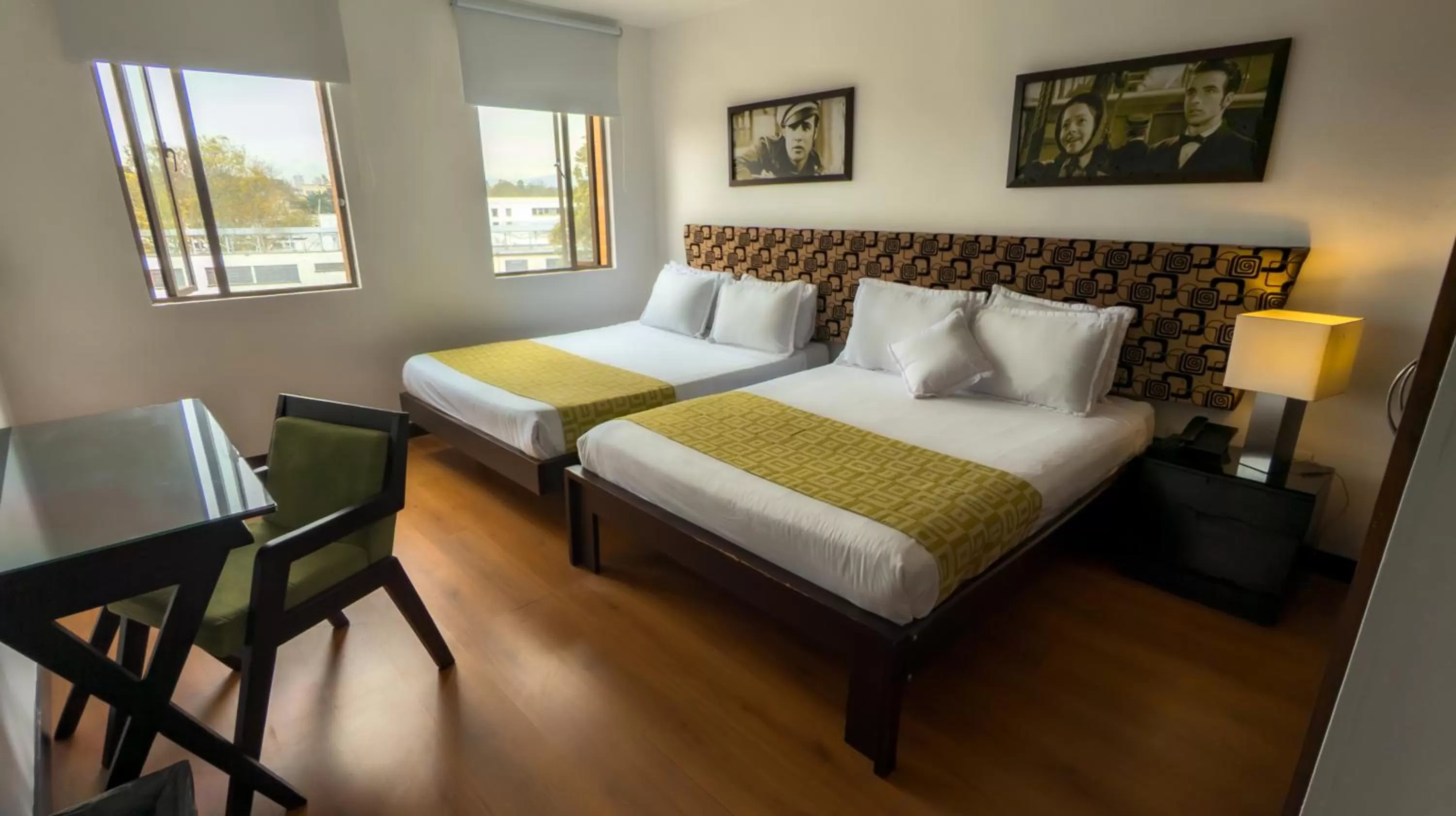 Bed in Hotel Charlotte Suite 26