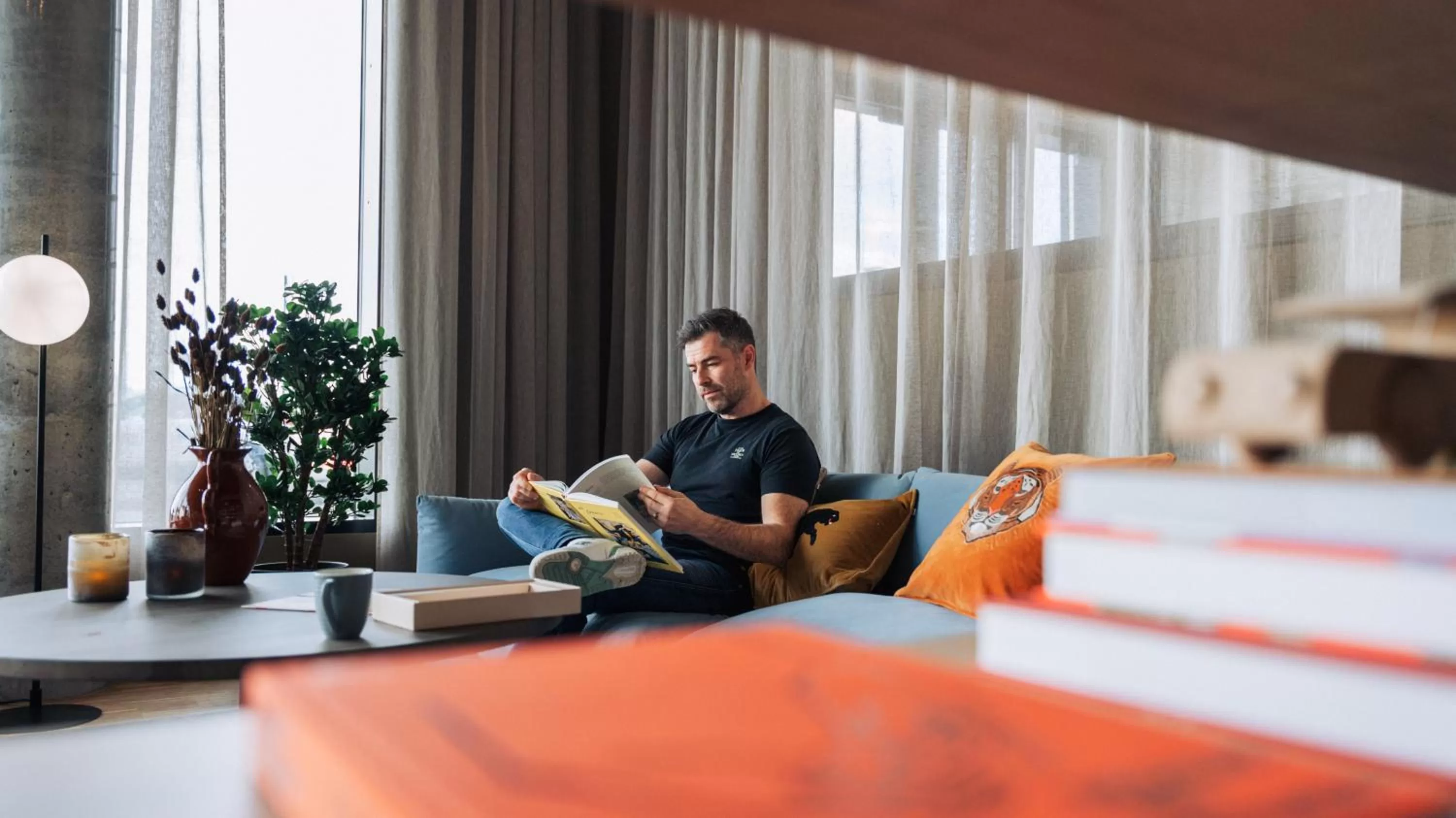 People, Bed in Smarthotel Bodø