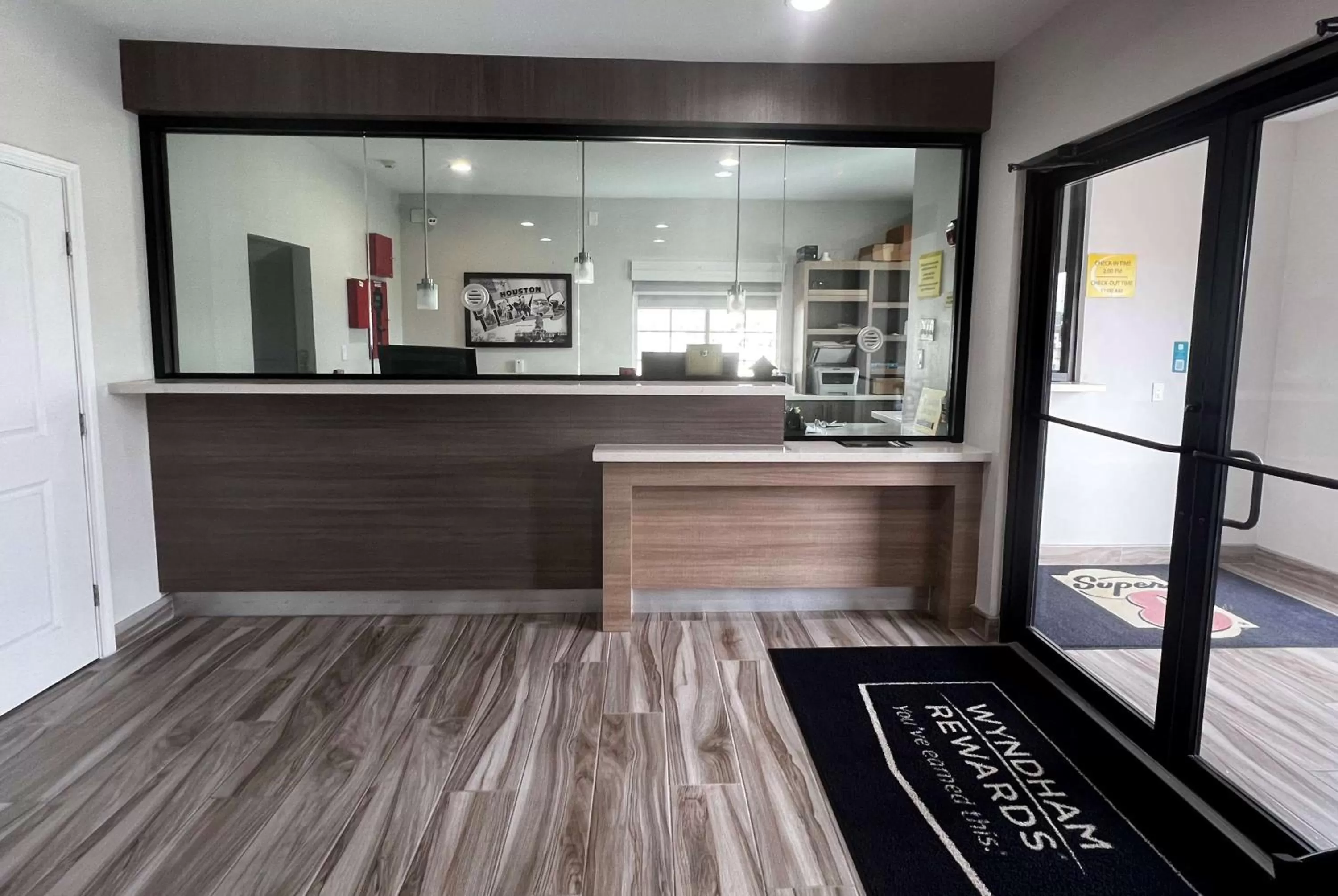 Property building in Super 8 by Wyndham Houston North I-45