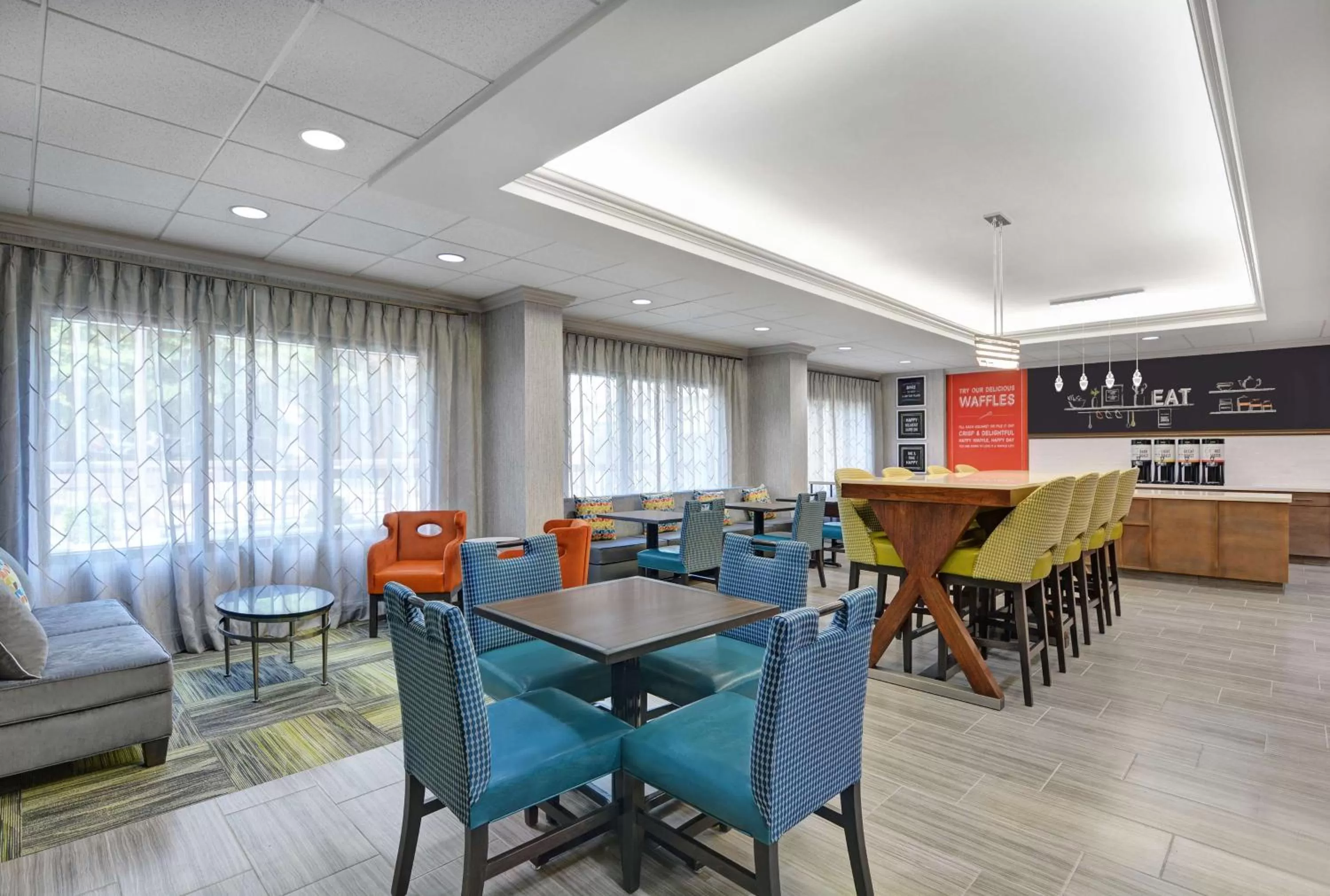 Lobby or reception in Hampton Inn Gallatin