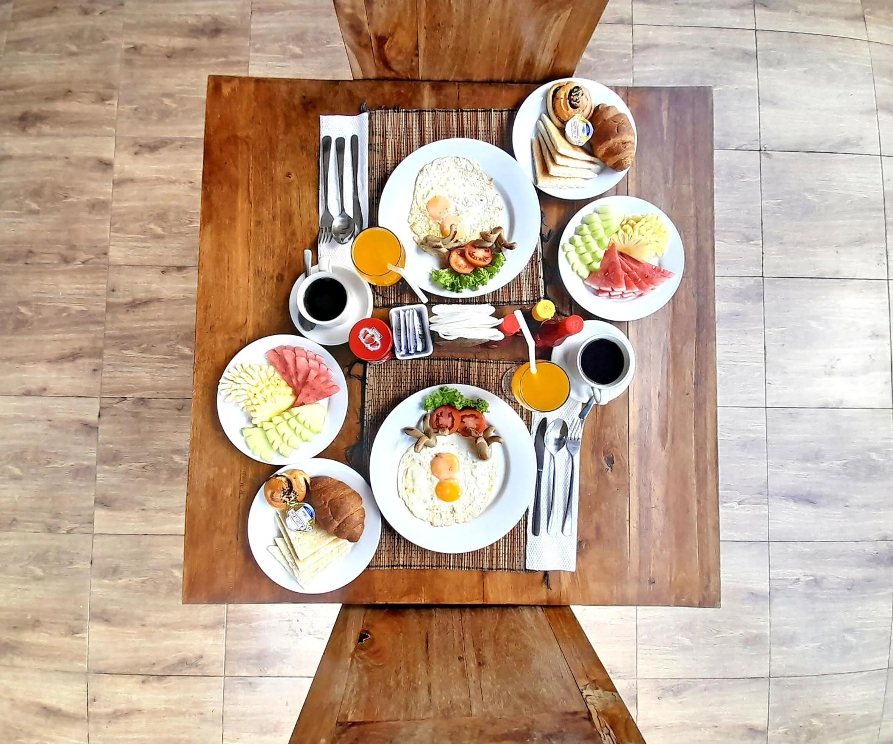 Breakfast in Yoga Ubud Private Pool Villa