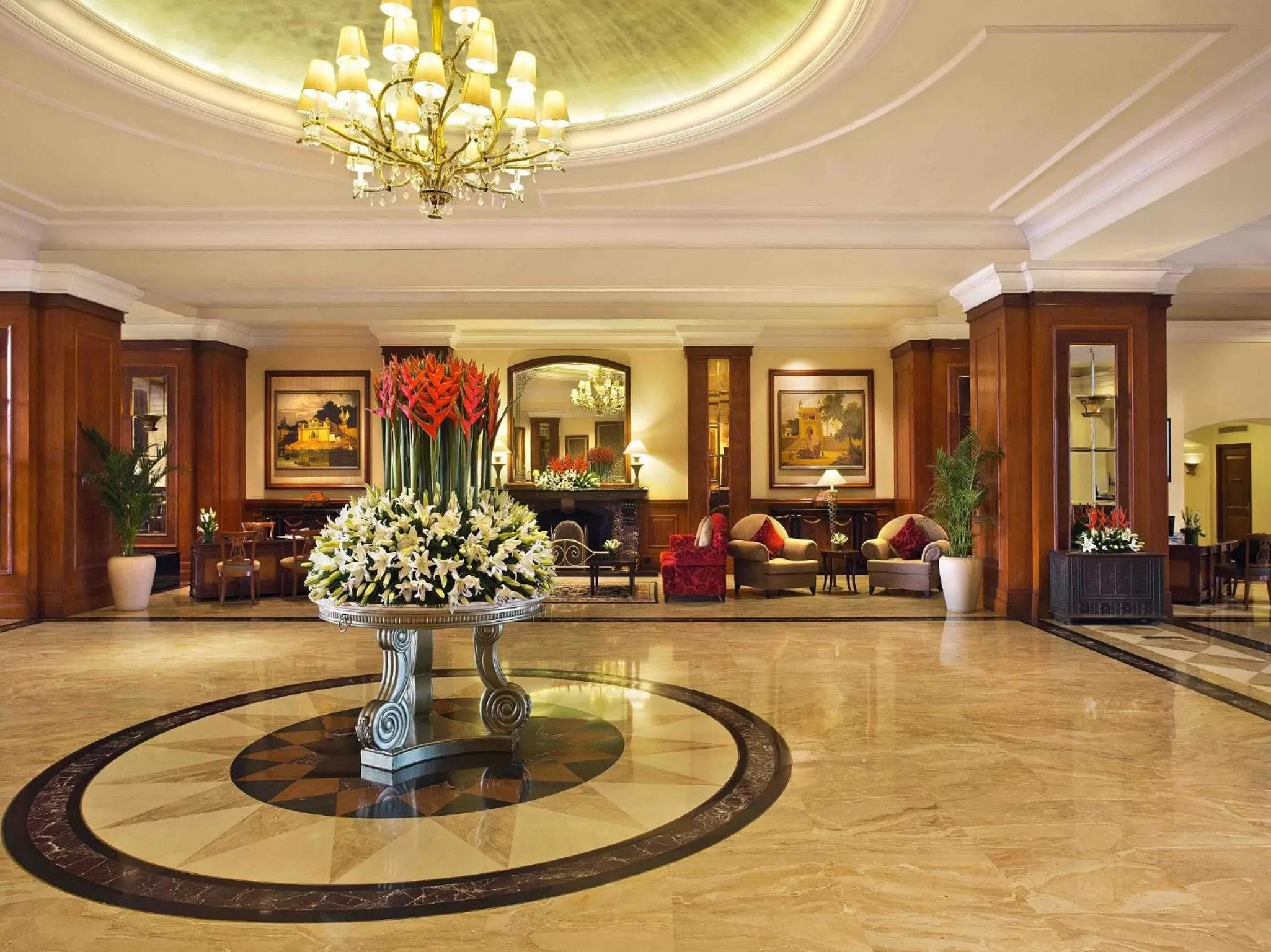 Lobby or reception in Eros Hotel New Delhi, Nehru Place