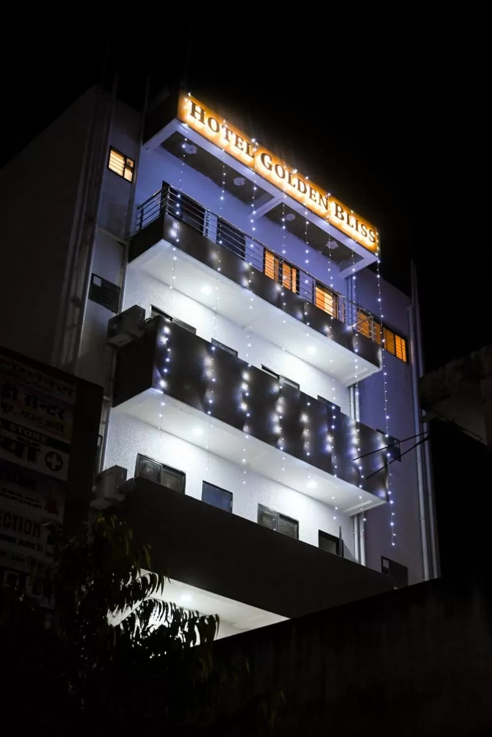 Property building in Hotel Golden Bliss