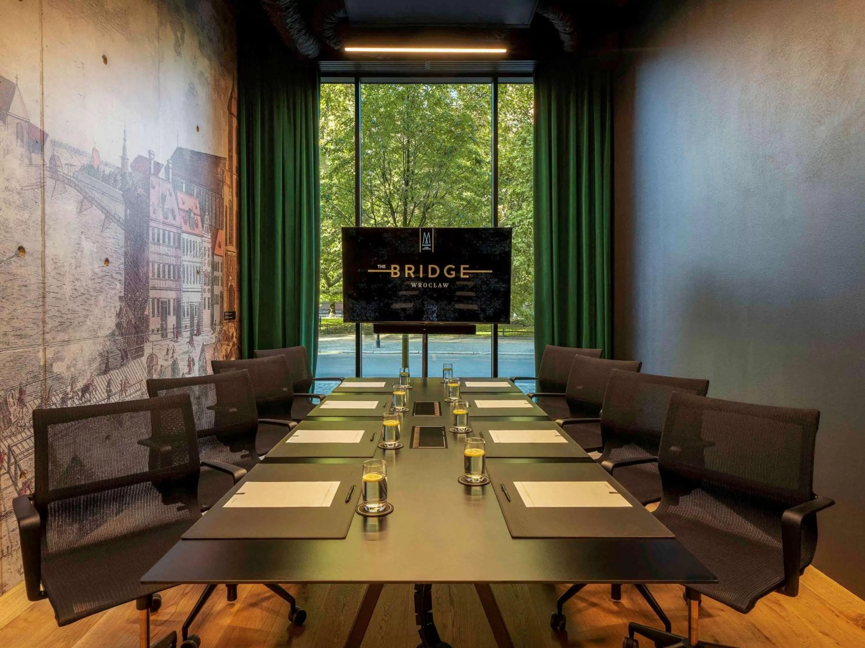 Meeting/conference room in The Bridge Wroclaw - MGallery