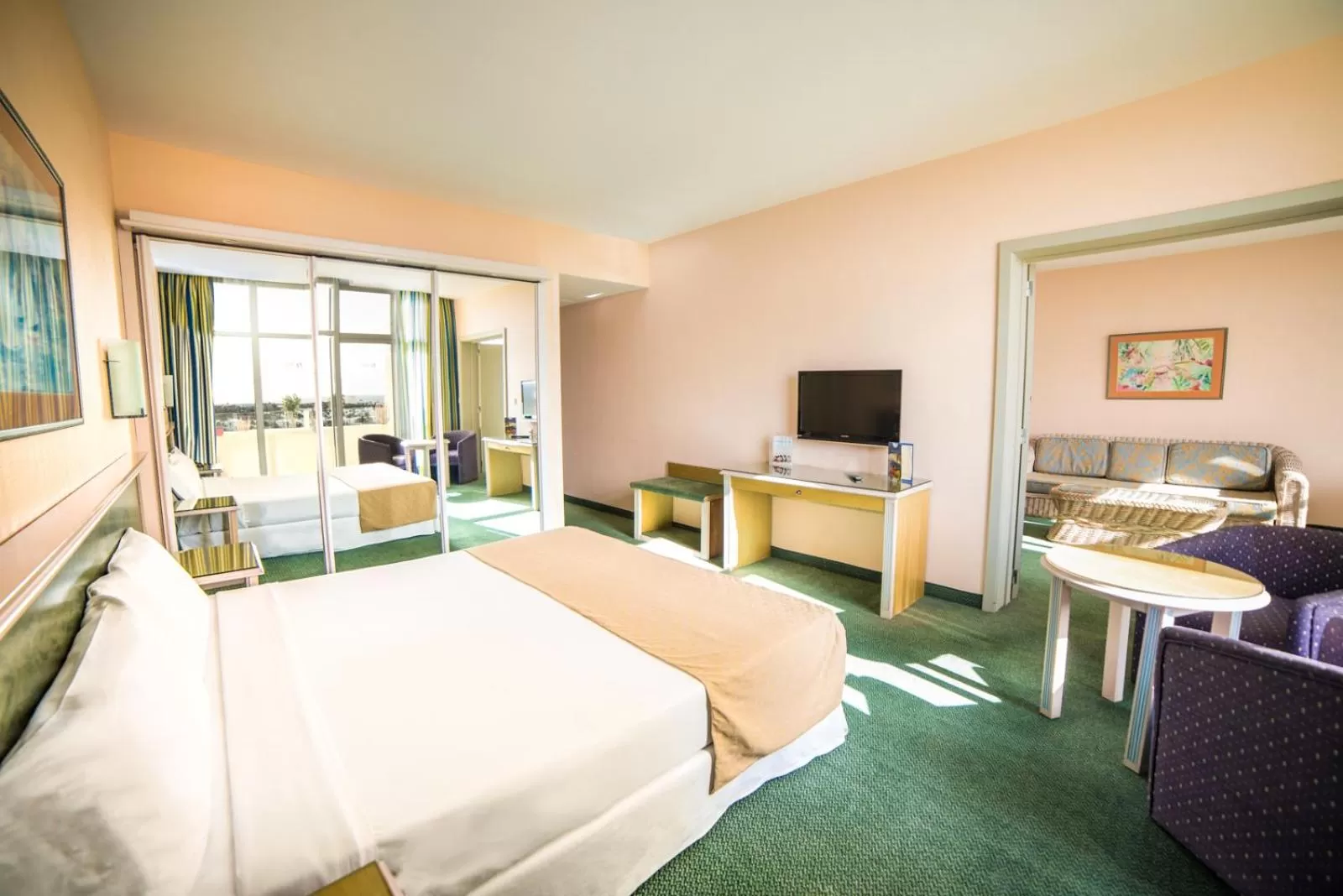 Living room, Bed in Beatriz Costa & Spa