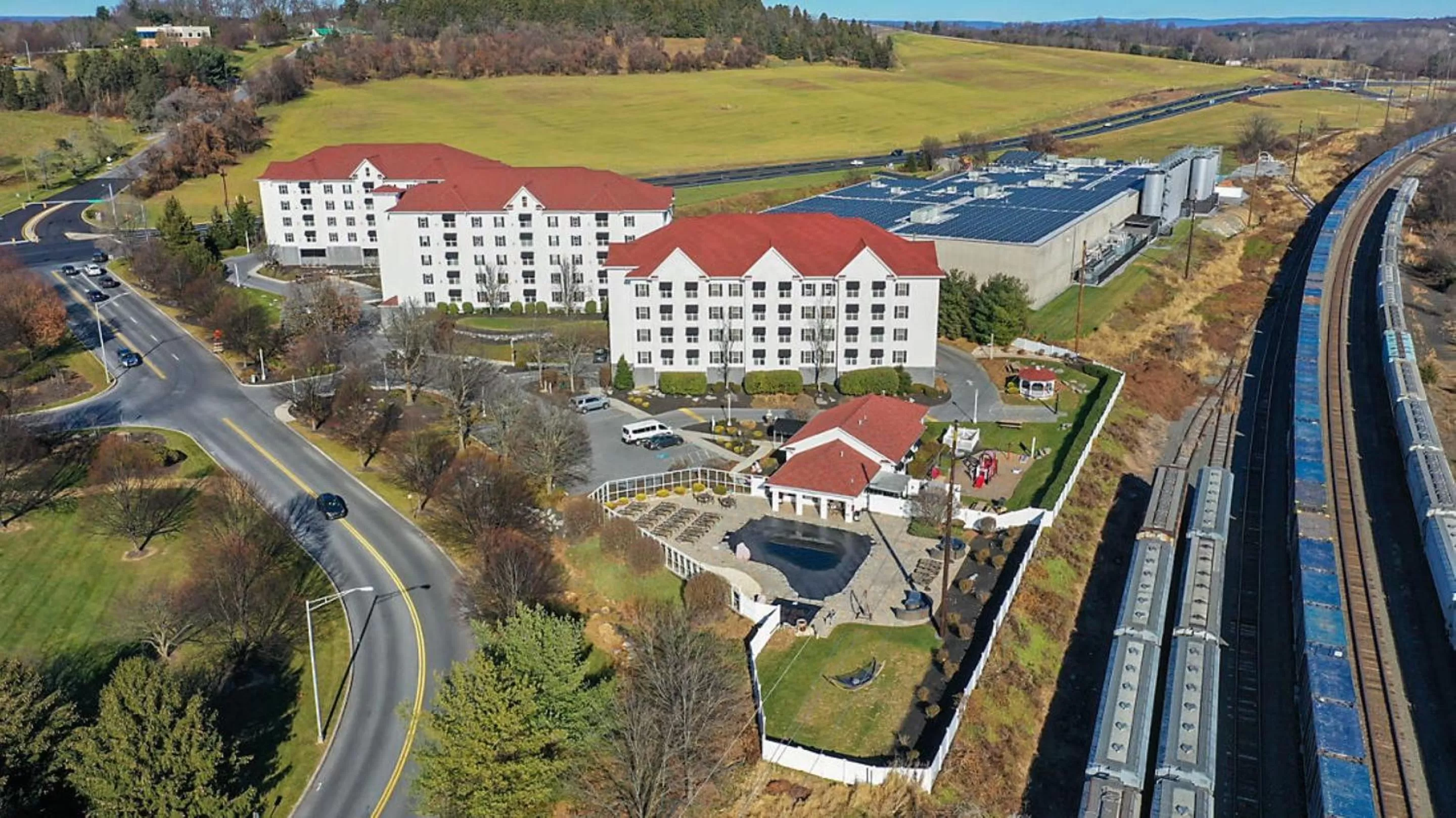 Property building in Bluegreen Vacations Suites at Hershey