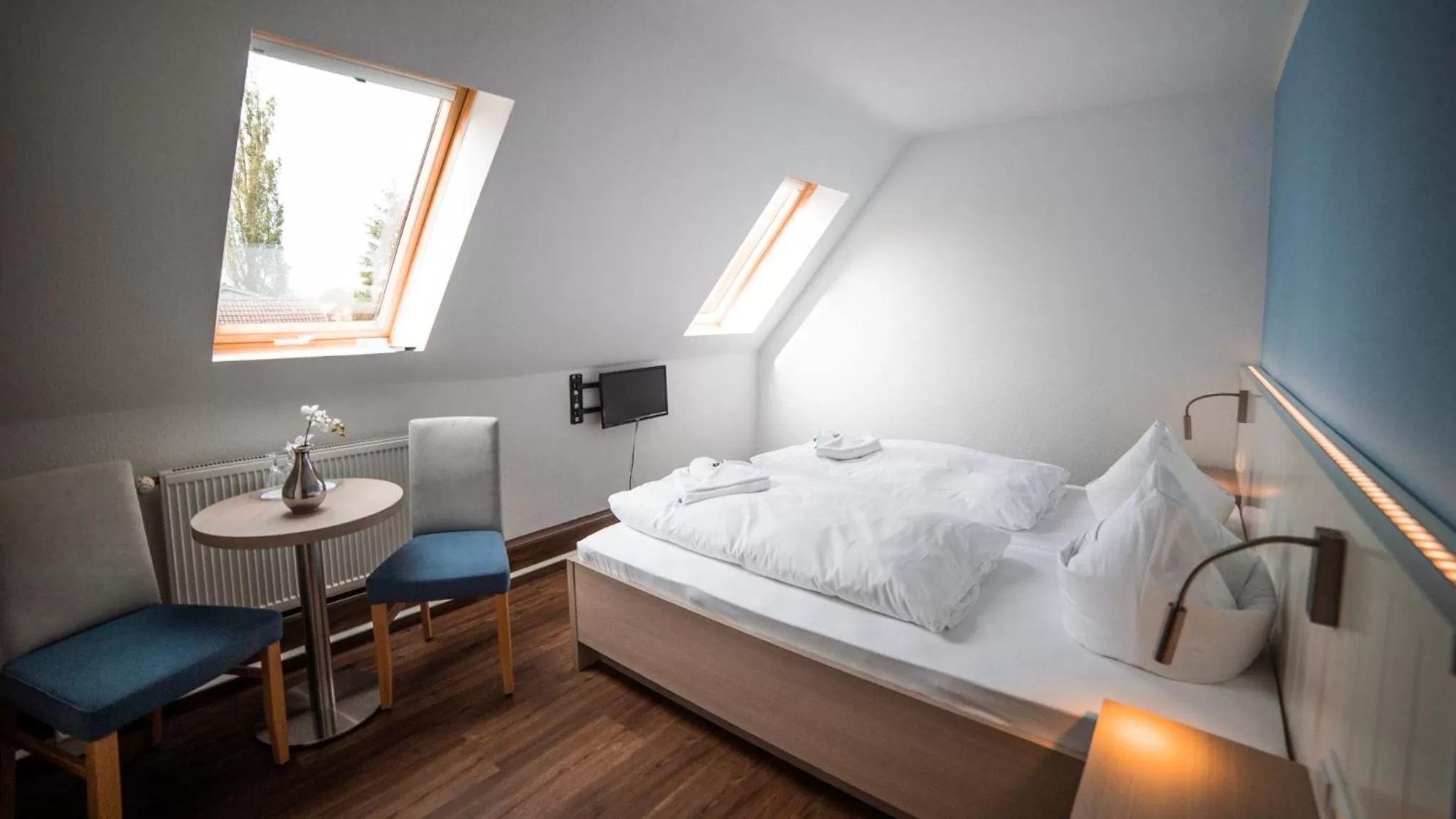 Bed in Gasthaus Zur Fähre