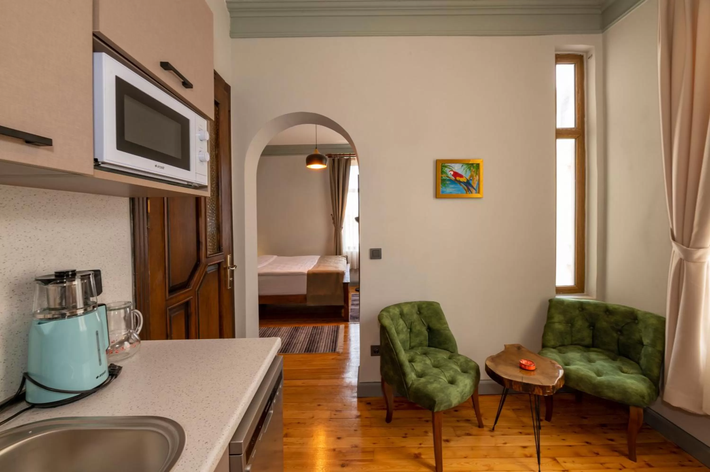 Coffee/tea facilities, Bed in O'Pera Okanlı Suites