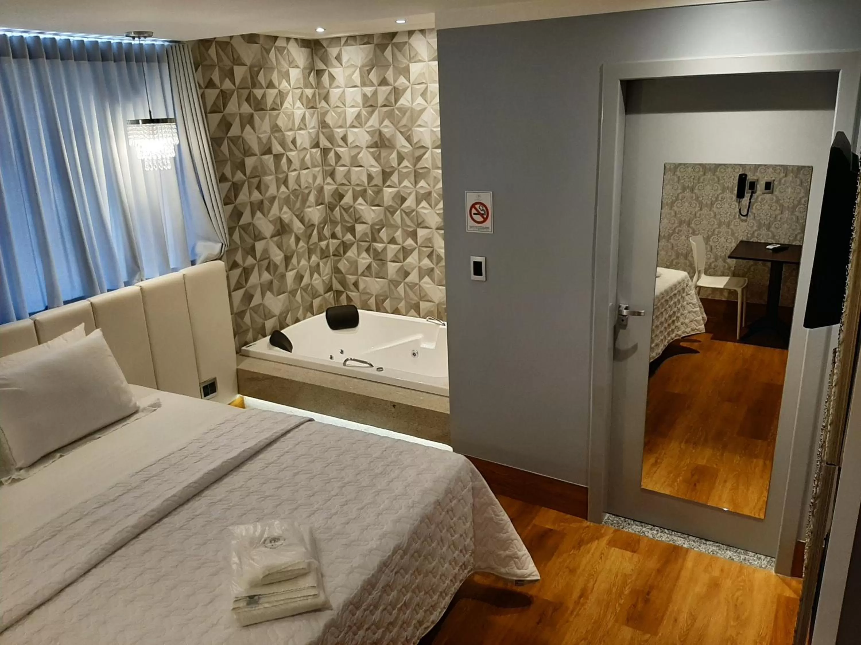 Bed in Pontual Hotel