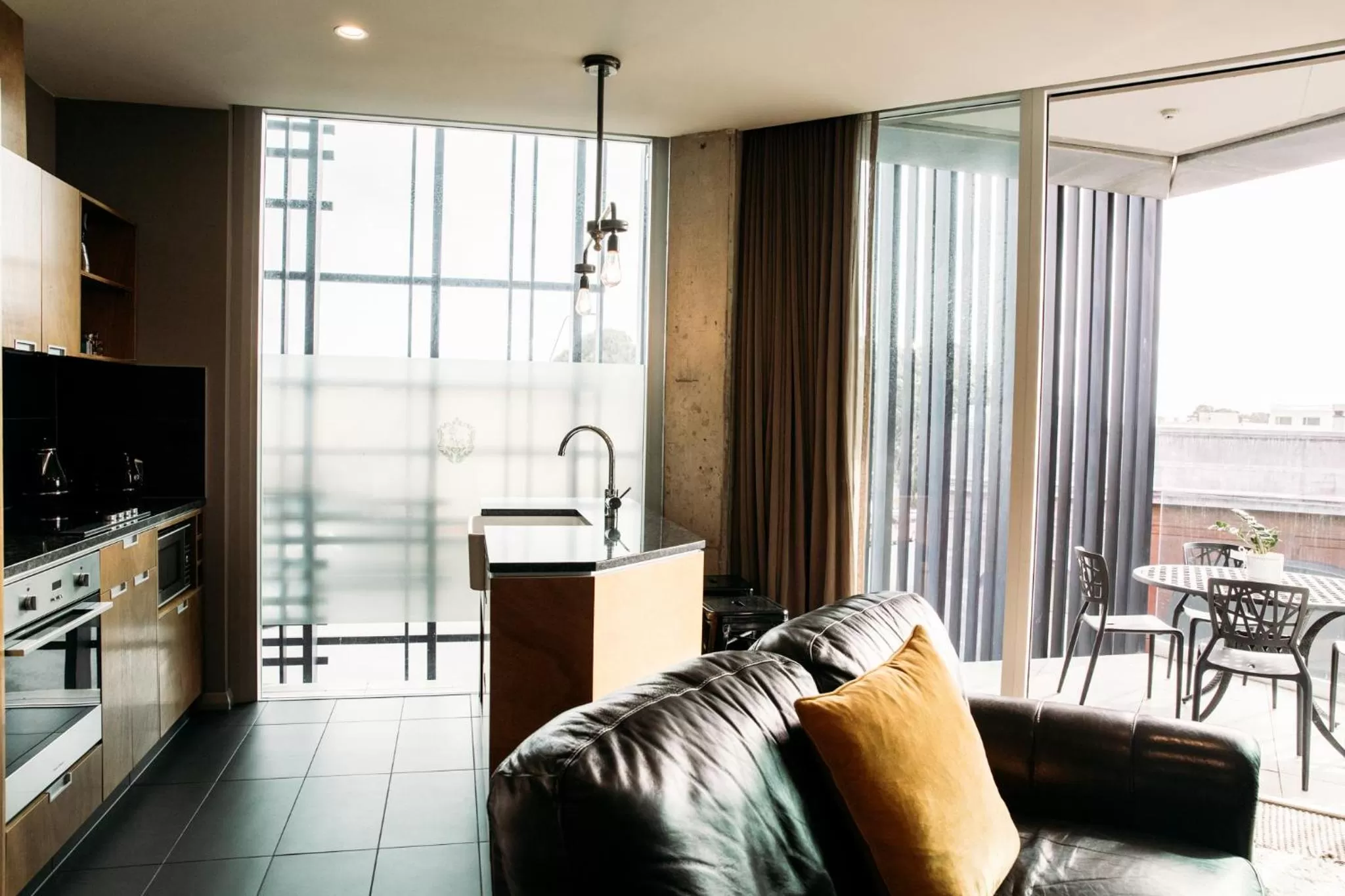 Patio in King and Queen Hotel Suites