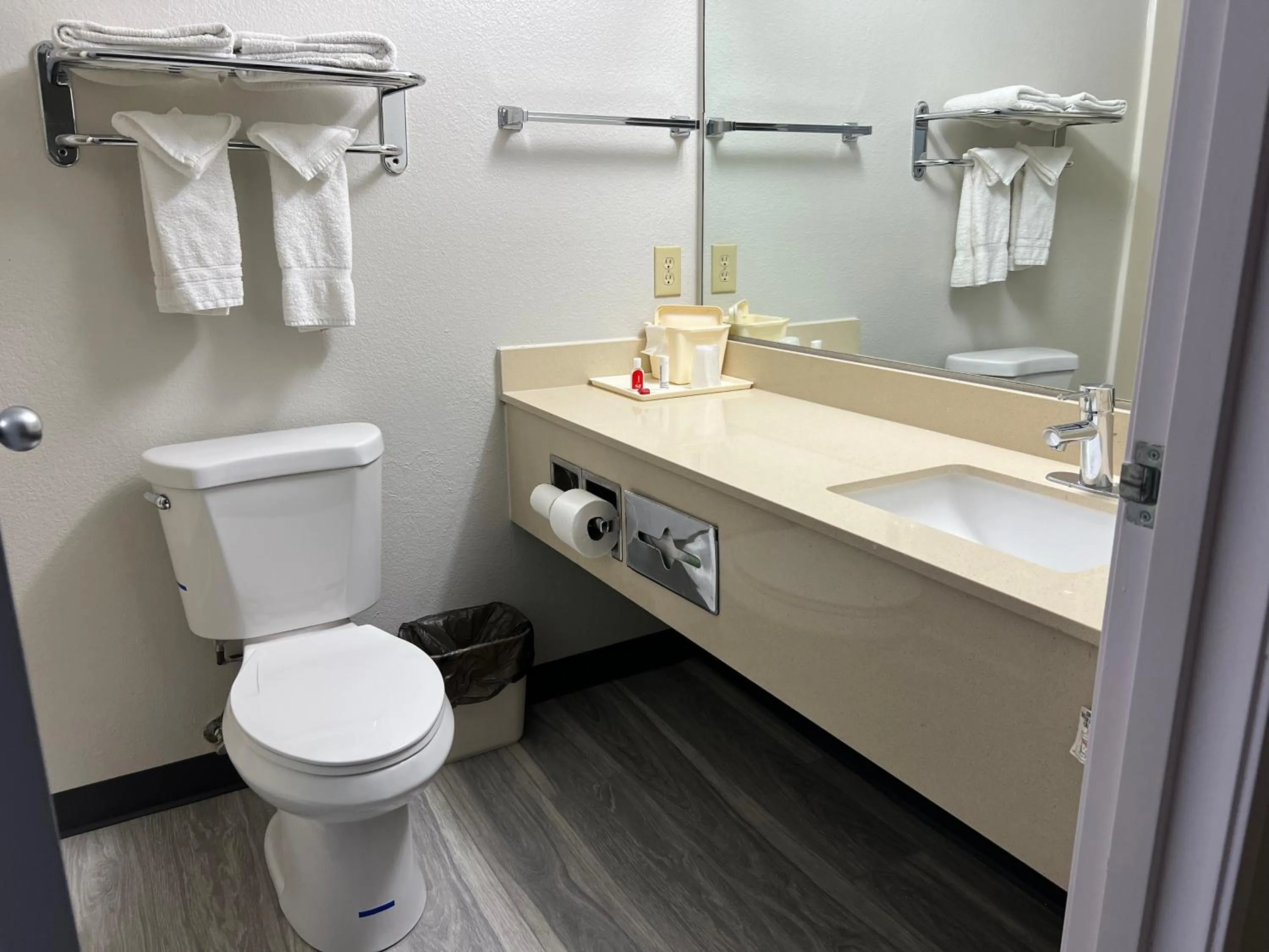 Toilet, Bathroom in Baymont by Wyndham Omaha SW