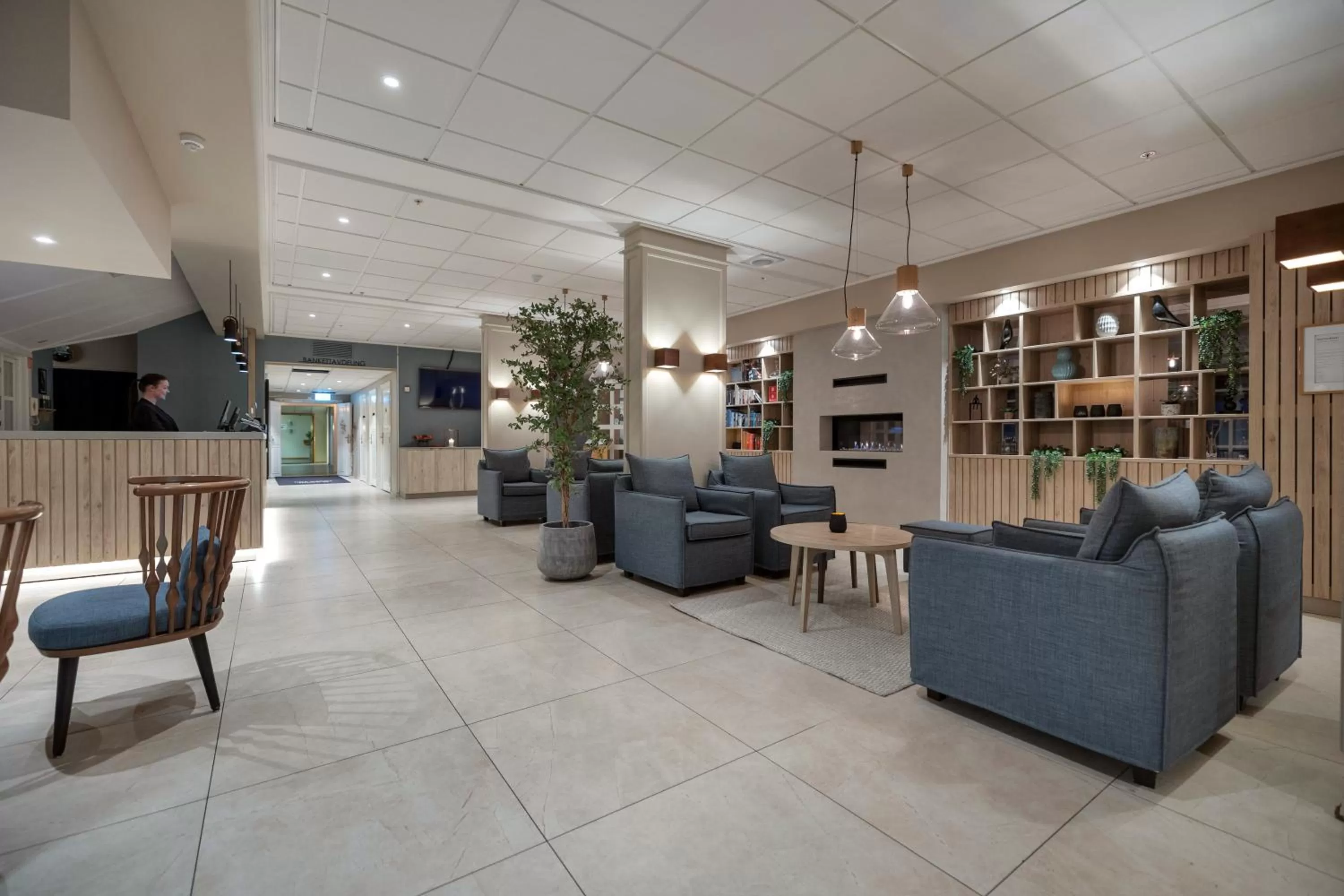 Lobby or reception in Clarion Hotel Tyholmen
