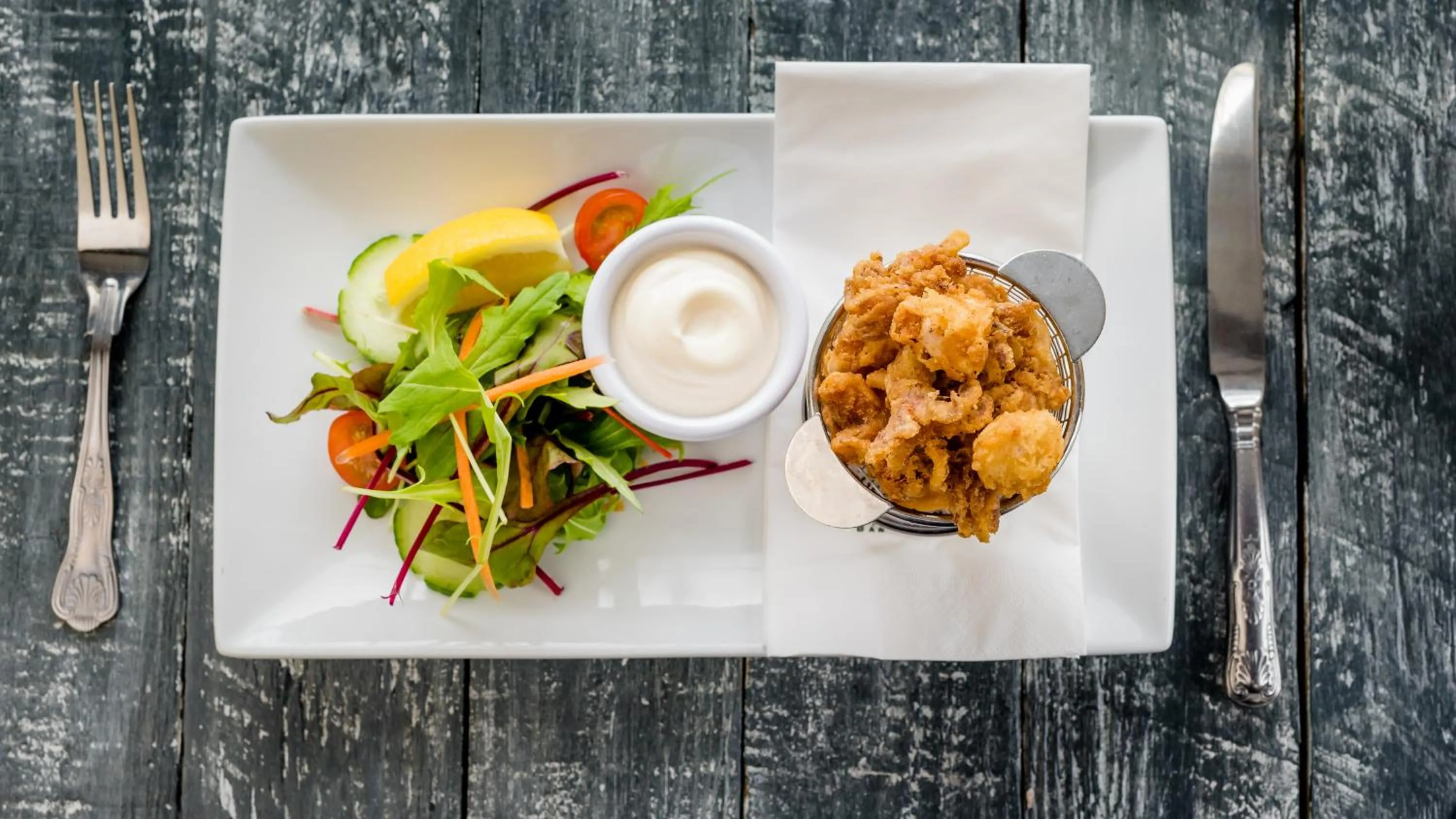 Food close-up in The Devon Hotel