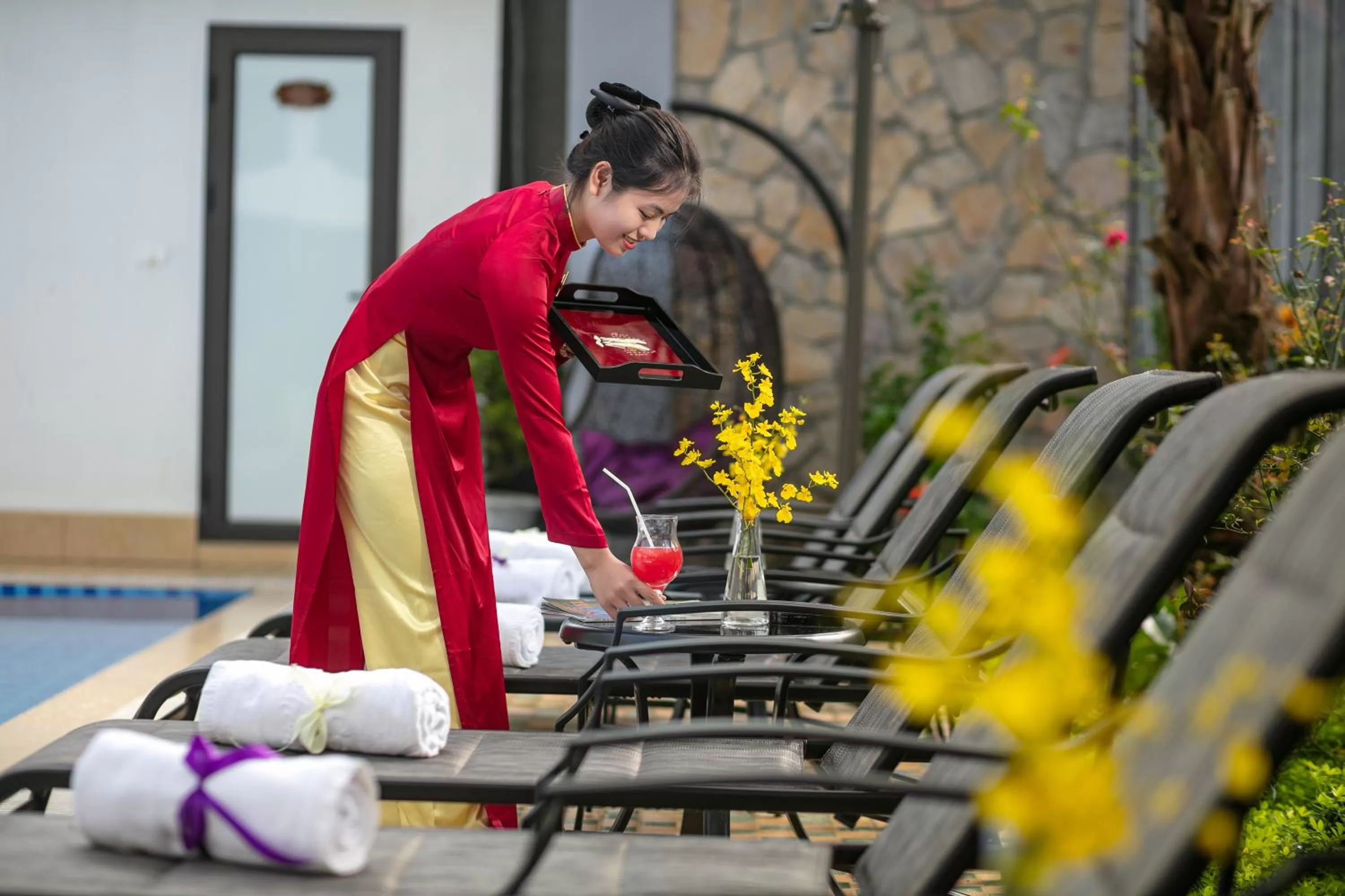 Swimming pool in Tam Coc Holiday Hotel & Villa