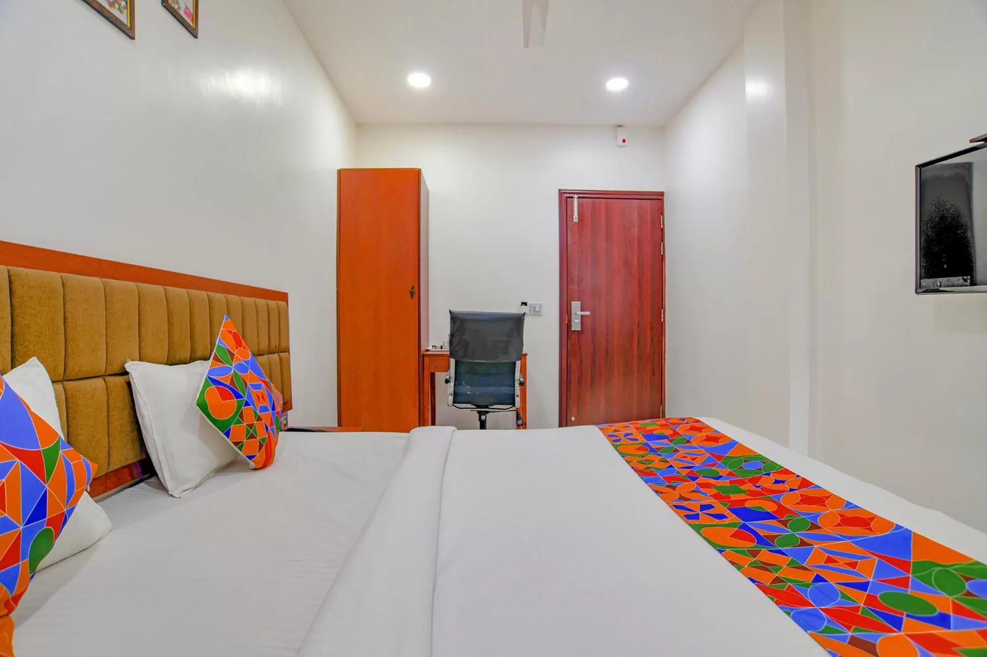 Bedroom, Bed in FabHotel Day2Day