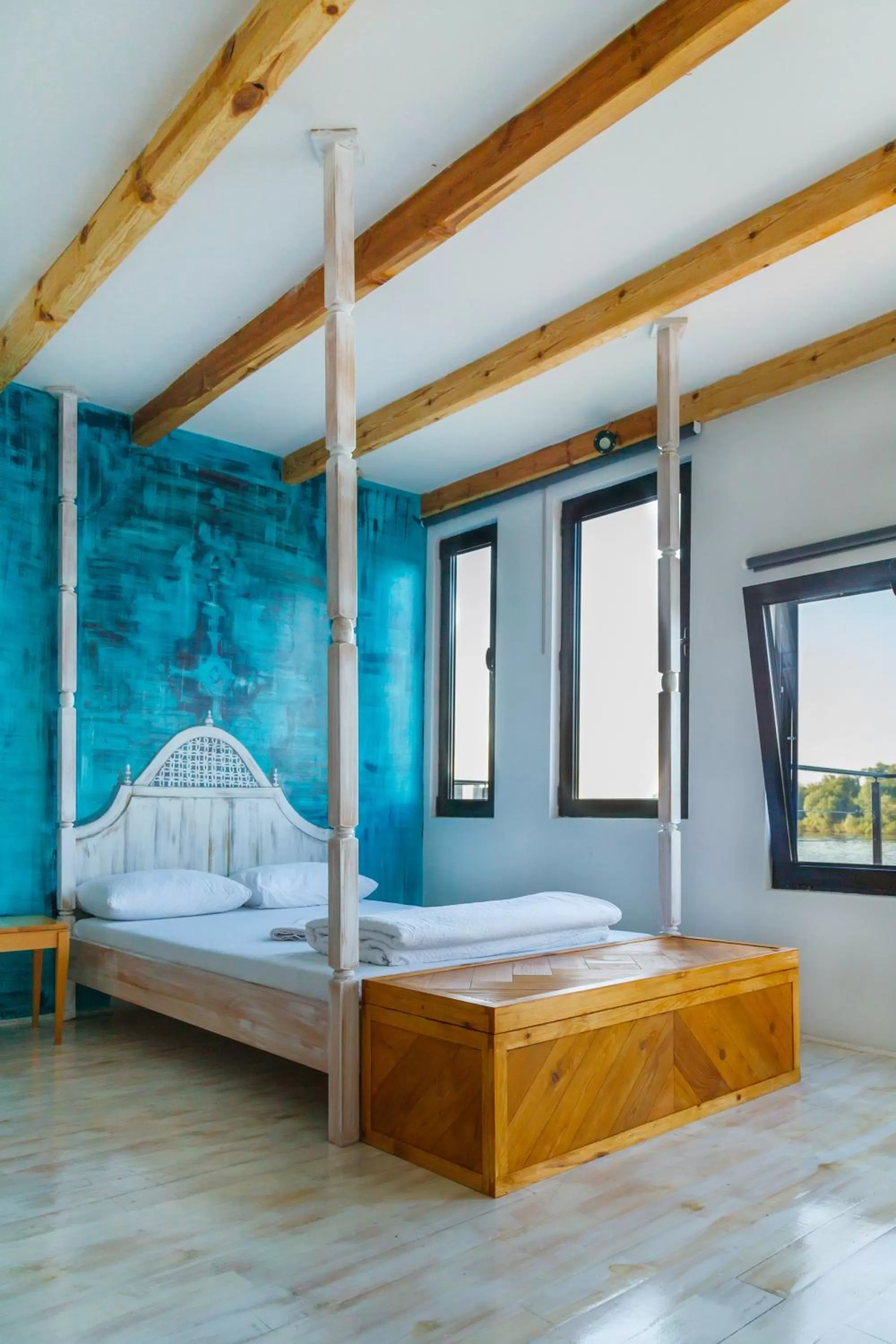 Bed in ArkaBarka 2- Floating Dream Rooms and Apartments