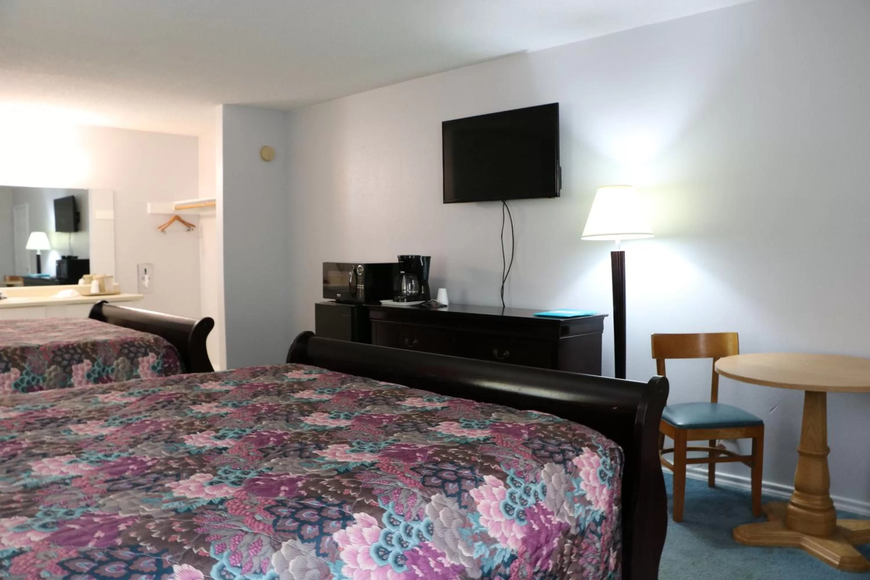 Bed in Bent Tree Motel