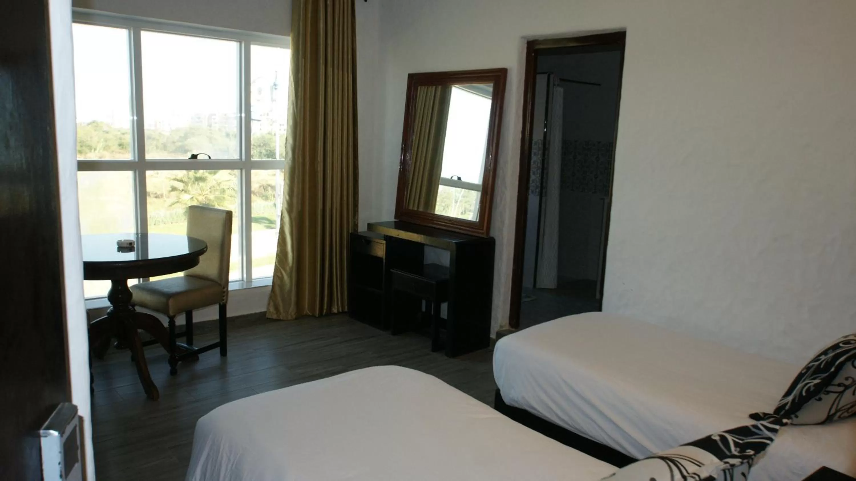 Bed in Hotel Hacienda