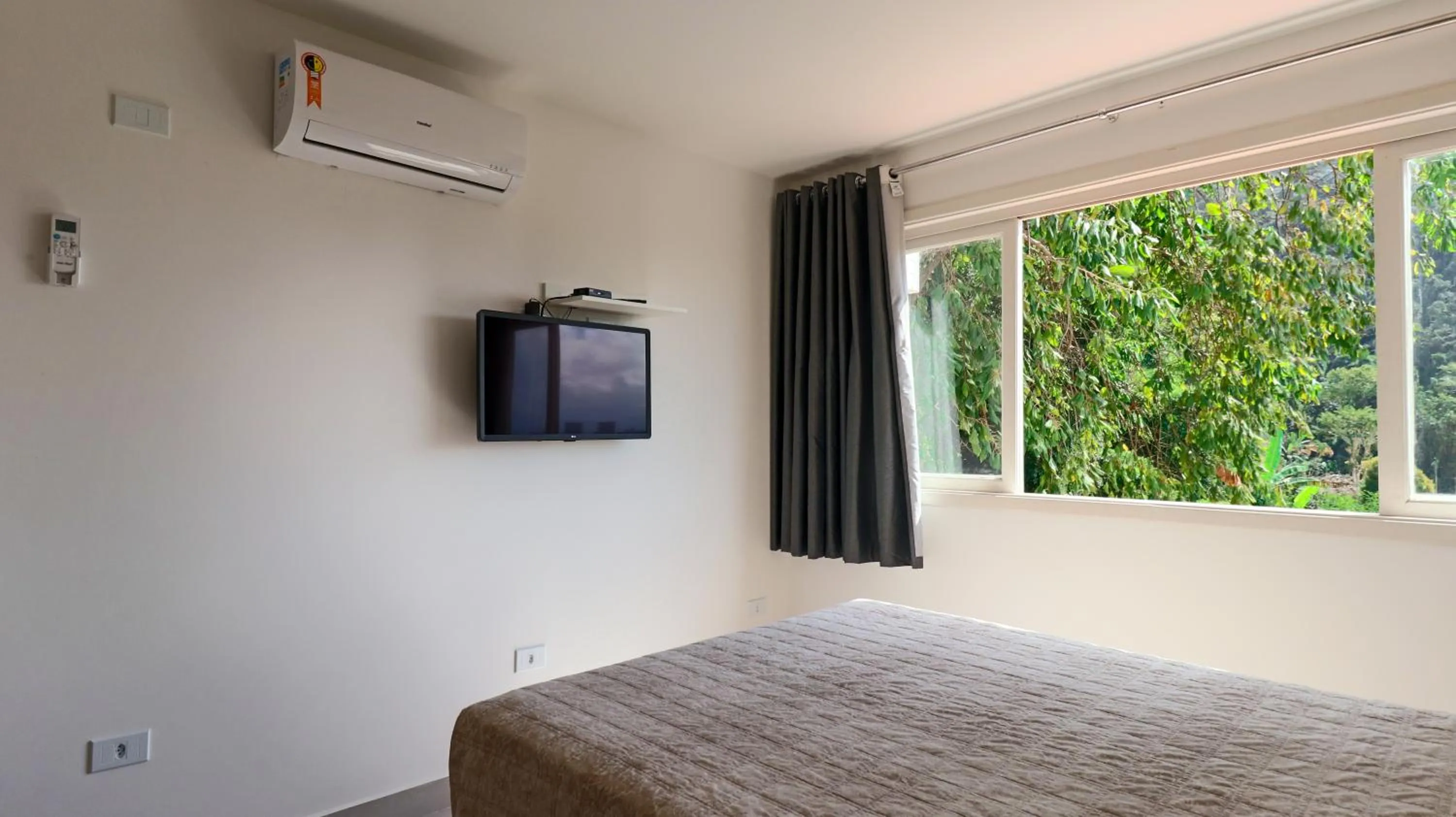 Bed in Hotel Coquille