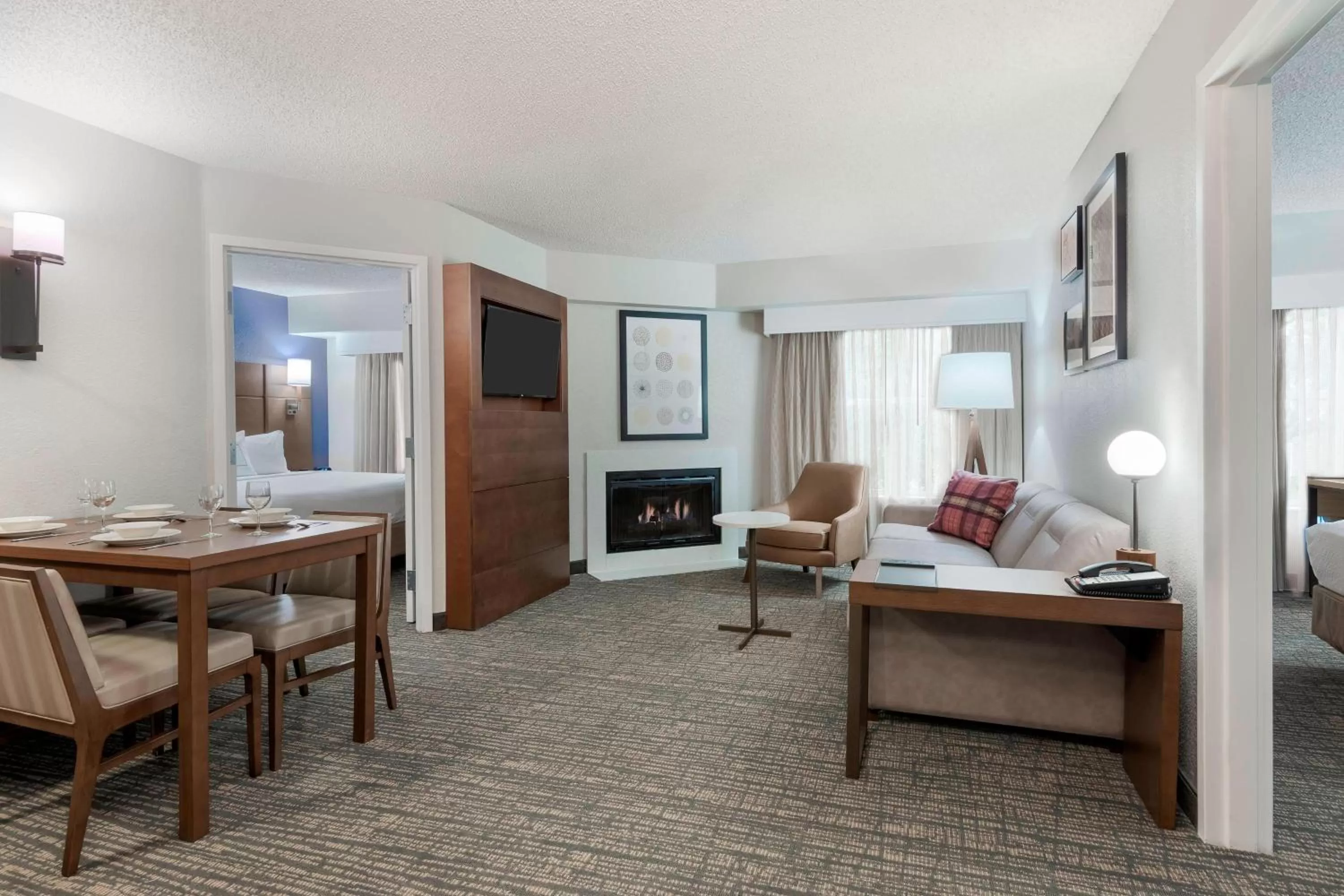 Living room in Residence Inn by Marriott Tampa at USF/Medical Center