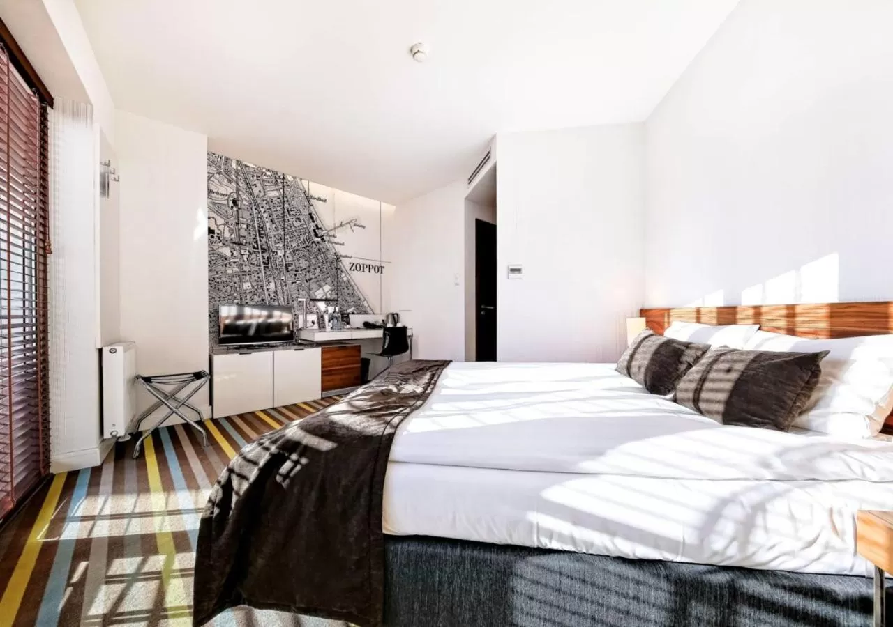 Bed in Bayjonn Boutique Hotel