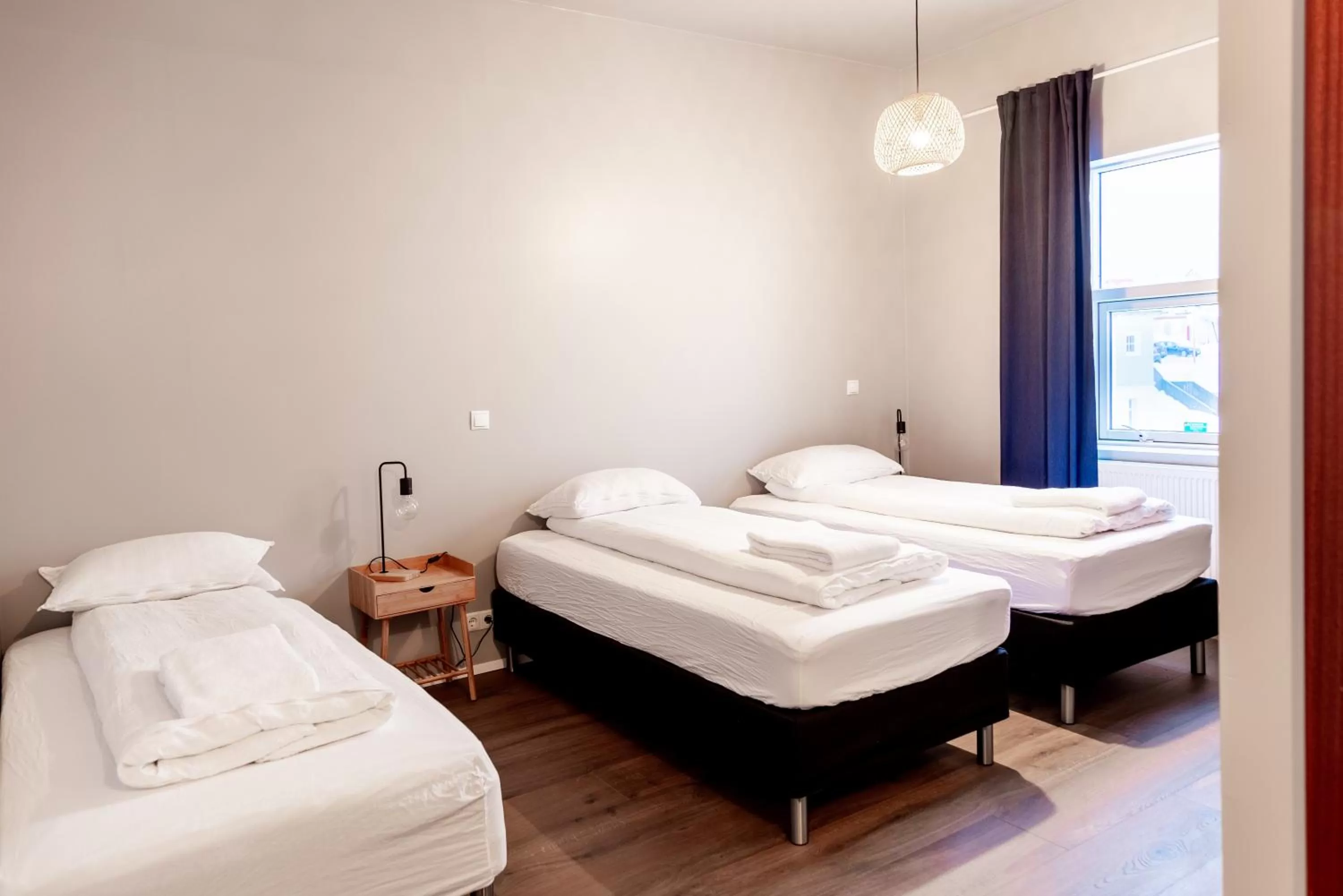 Bed in Westman Islands Inn