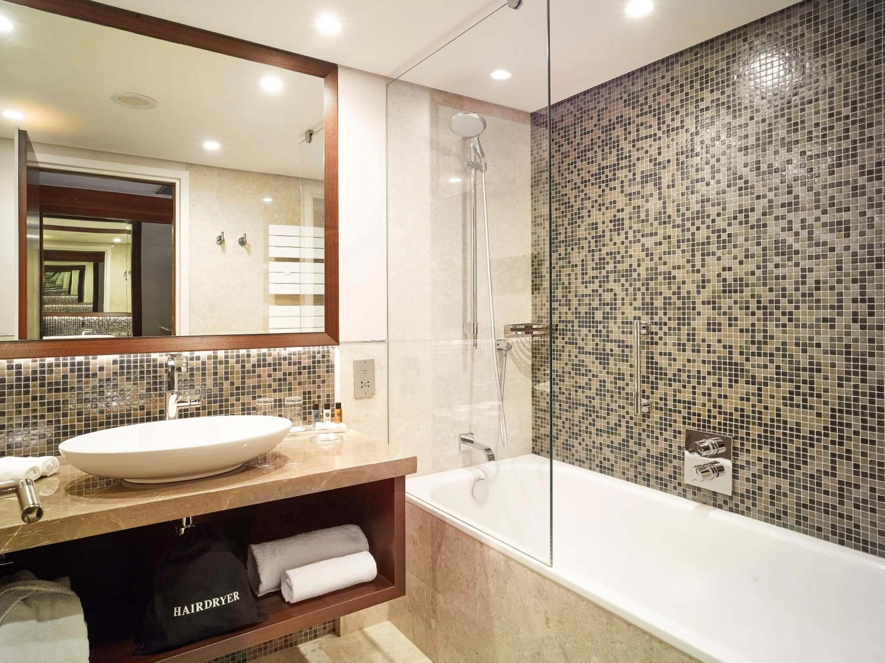 Bathroom in Crowne Plaza Bucharest by IHG