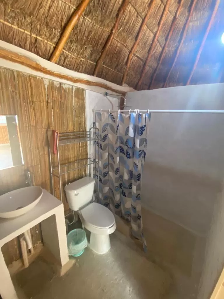 Bathroom in Cabañas Cinco Elementos