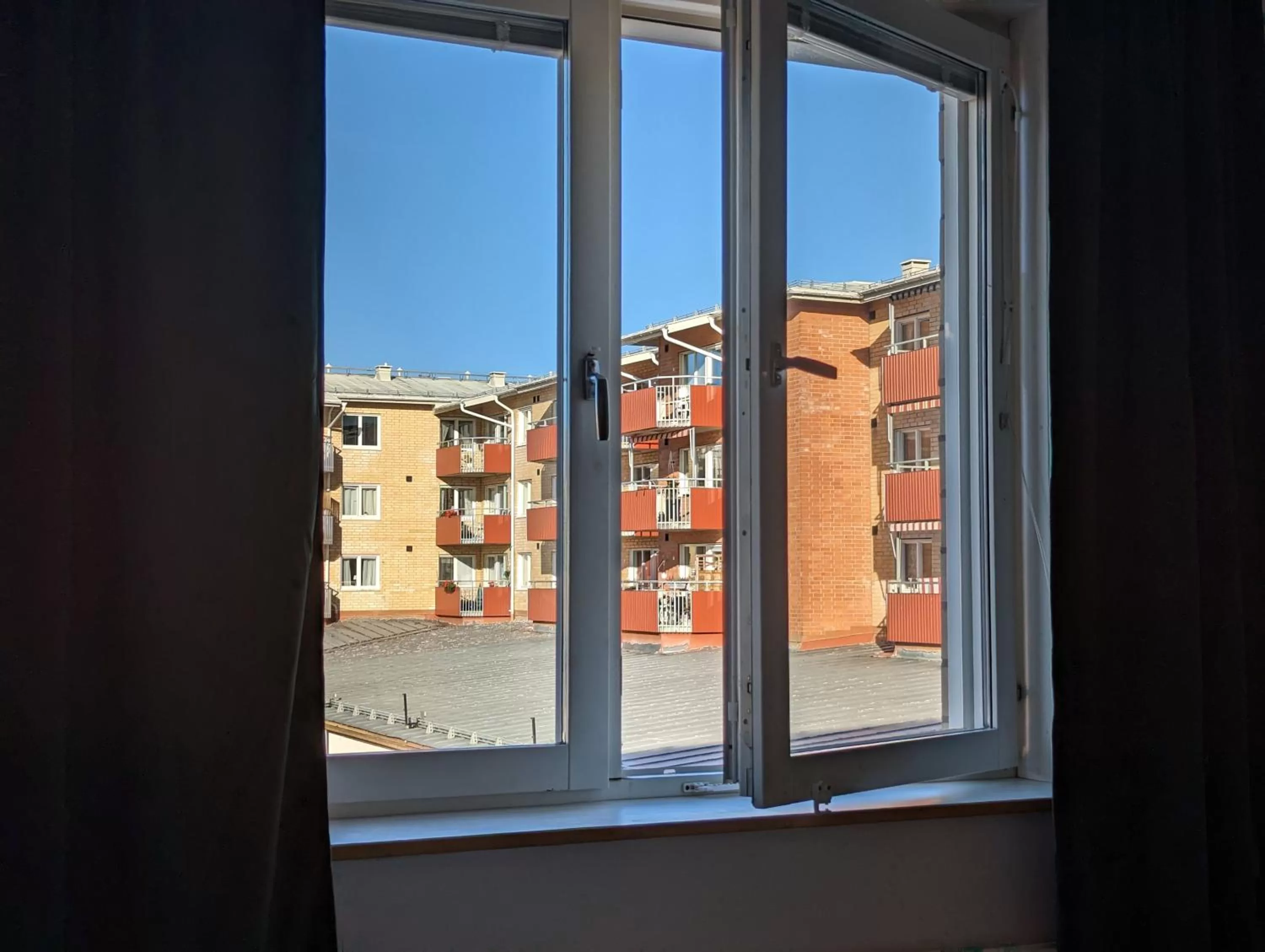 View (from property/room) in Hotell Bro