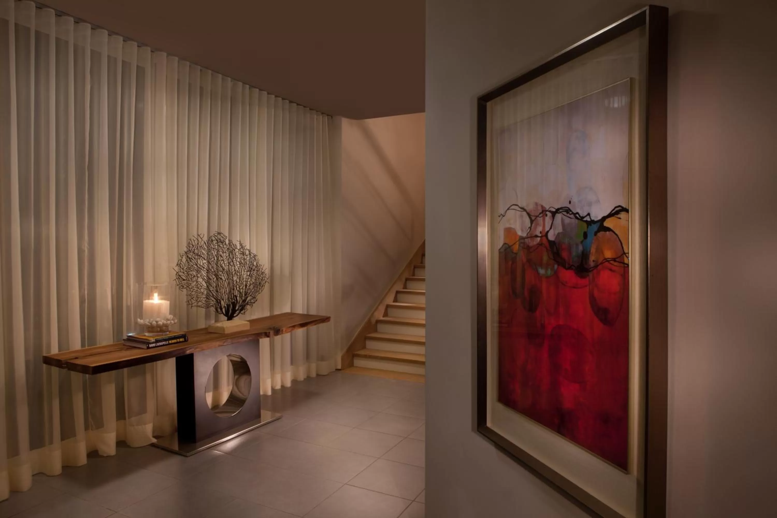 Decorative detail in Ultravioleta Boutique Residences