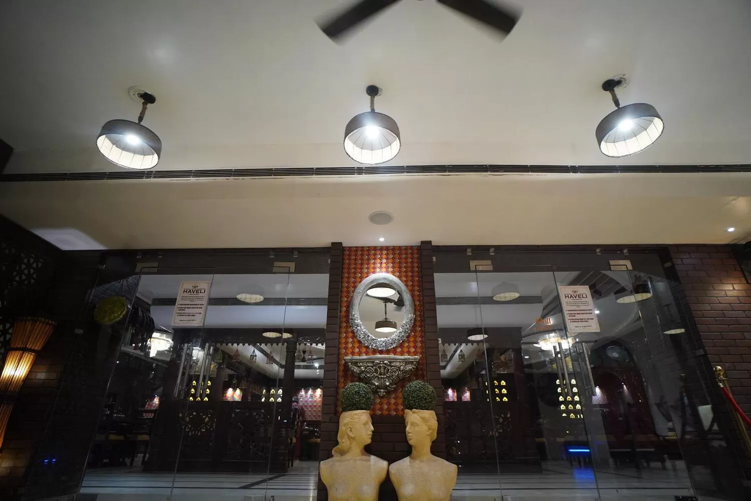 Lobby or reception in Ambala Haveli