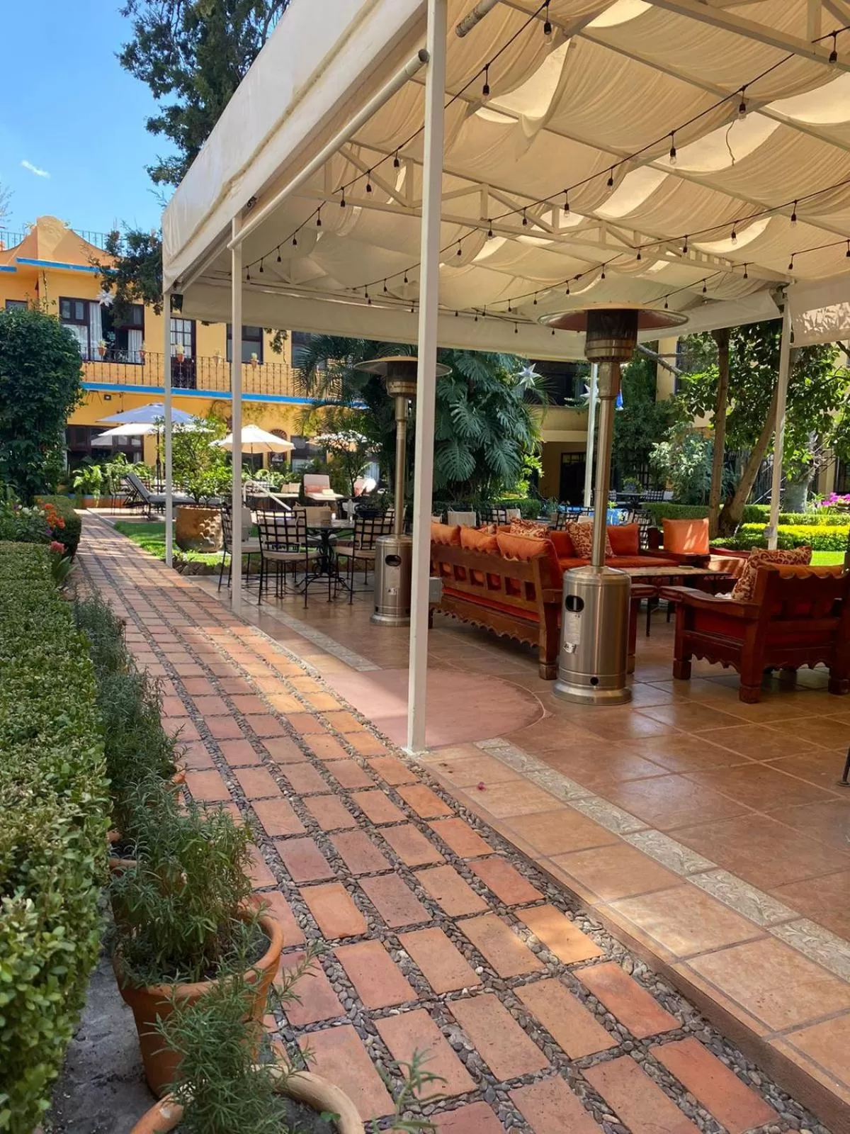 Garden in Hacienda de las Flores