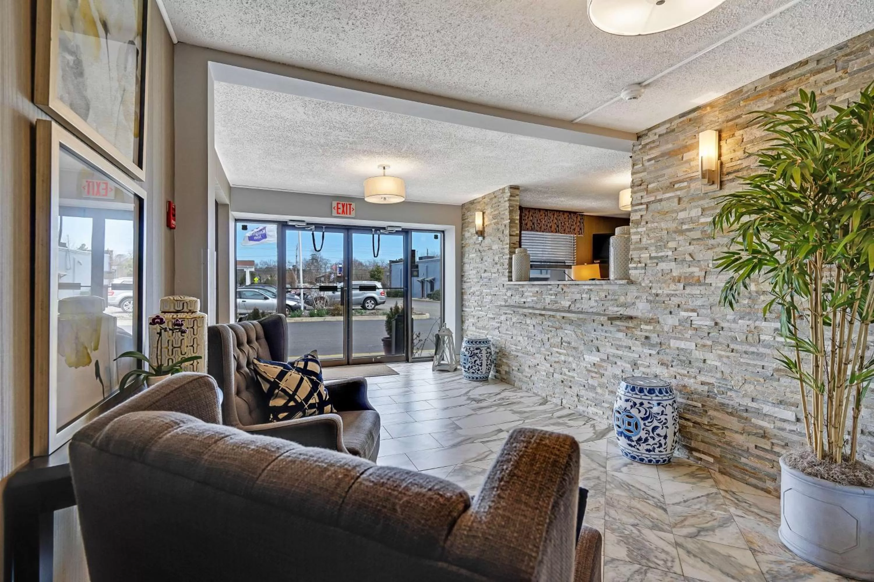 Lobby or reception in Blue Creek Inn