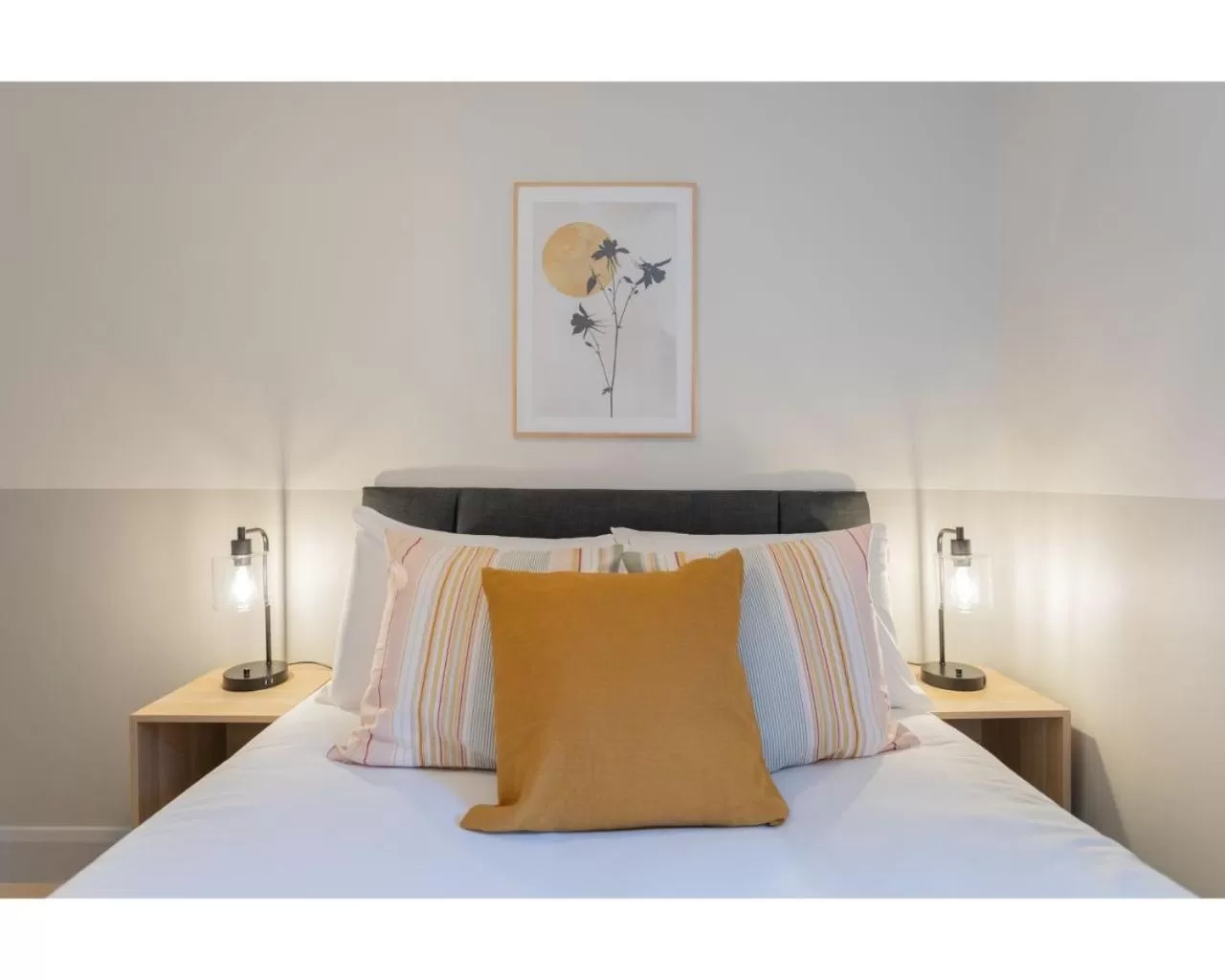 Bedroom in Central Belfast Apartments Camden Street