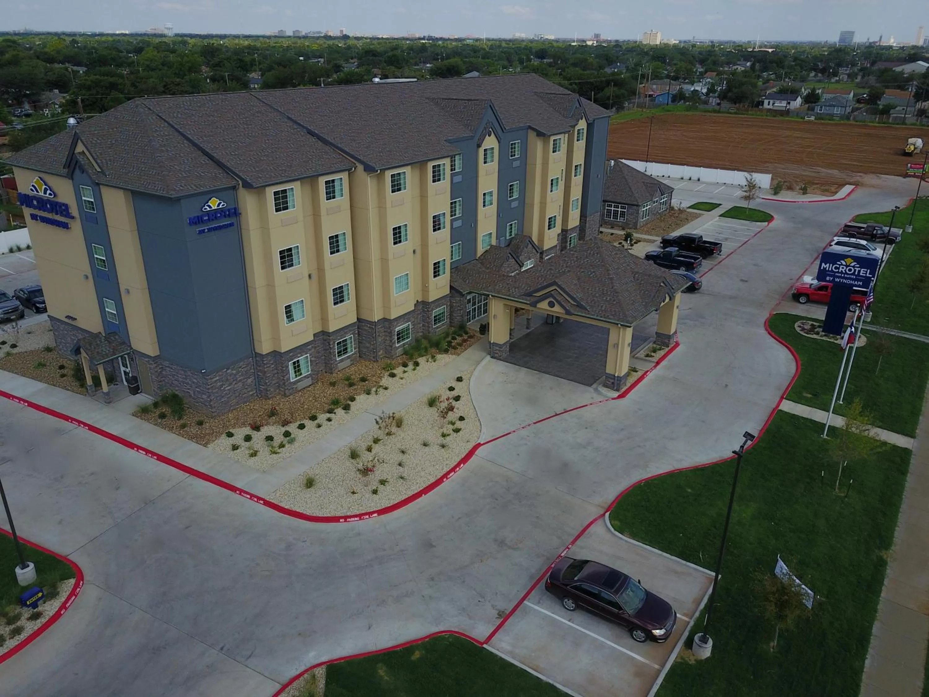 Property building in Microtel Inn & Suites by Wyndham Lubbock