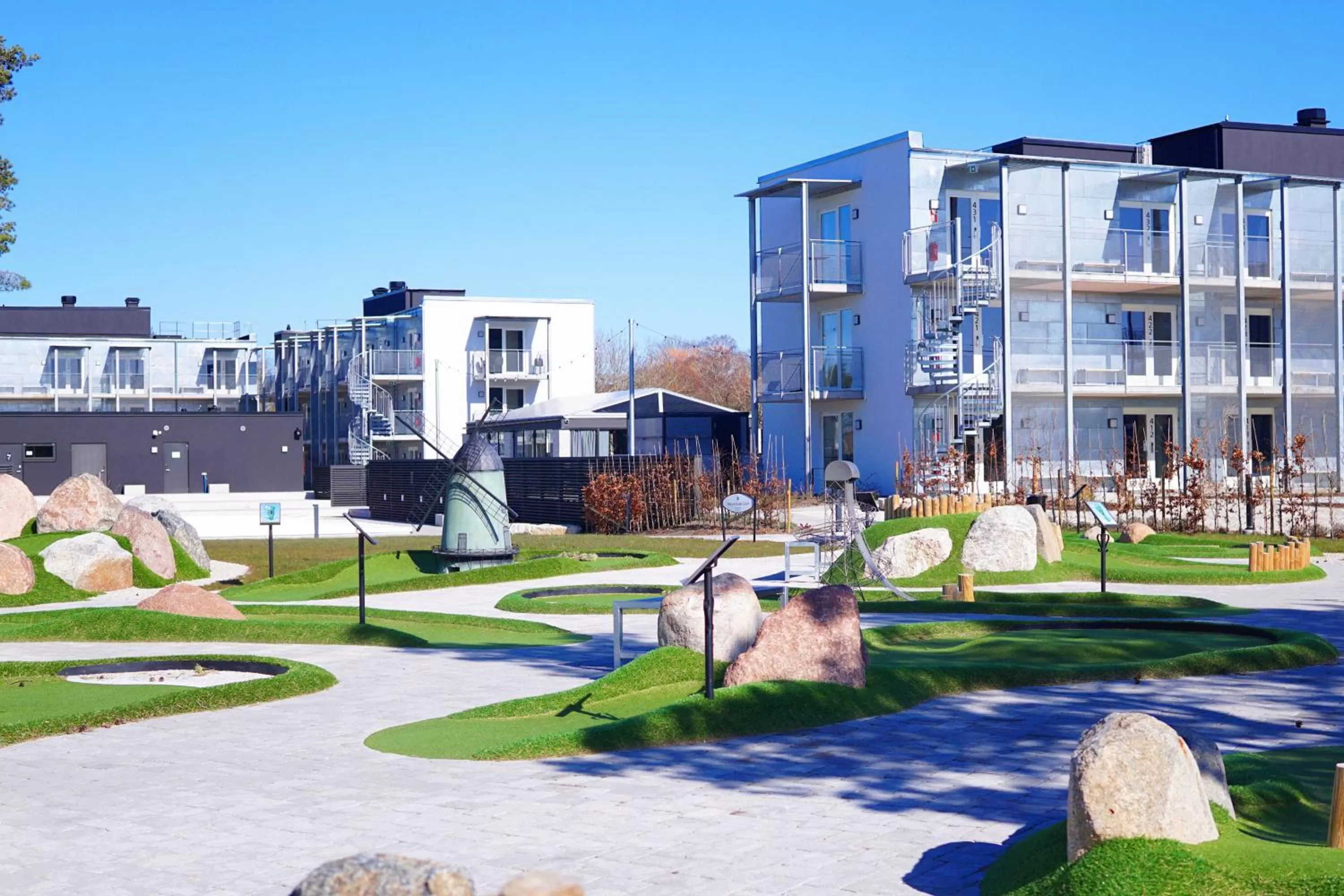 Minigolf in First Hotel Kokoloko