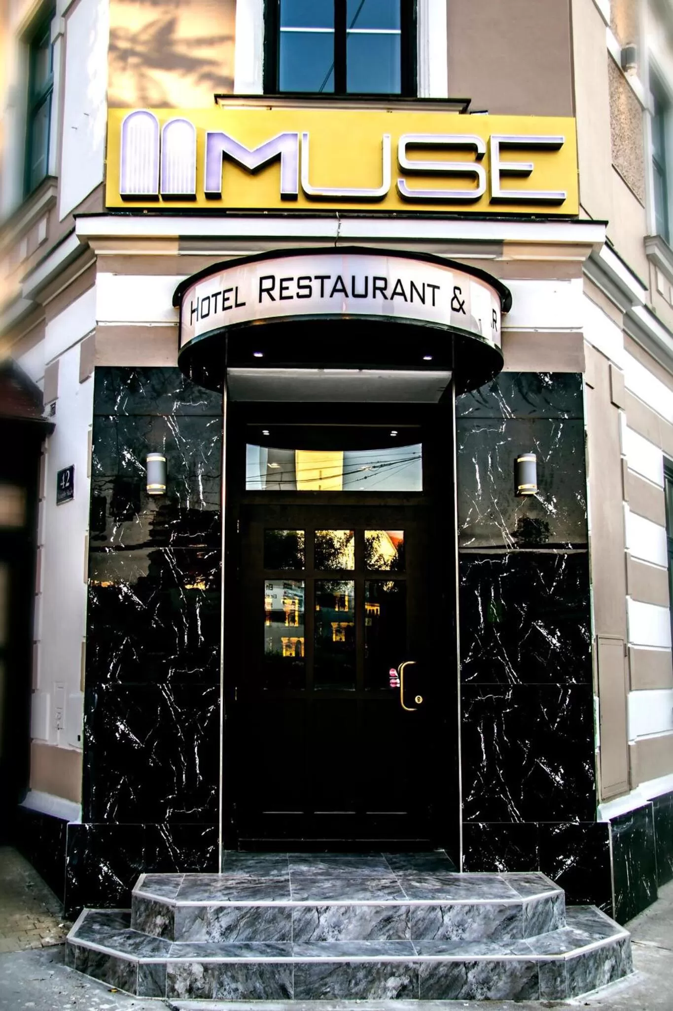 Facade/entrance in Hotel MUSE