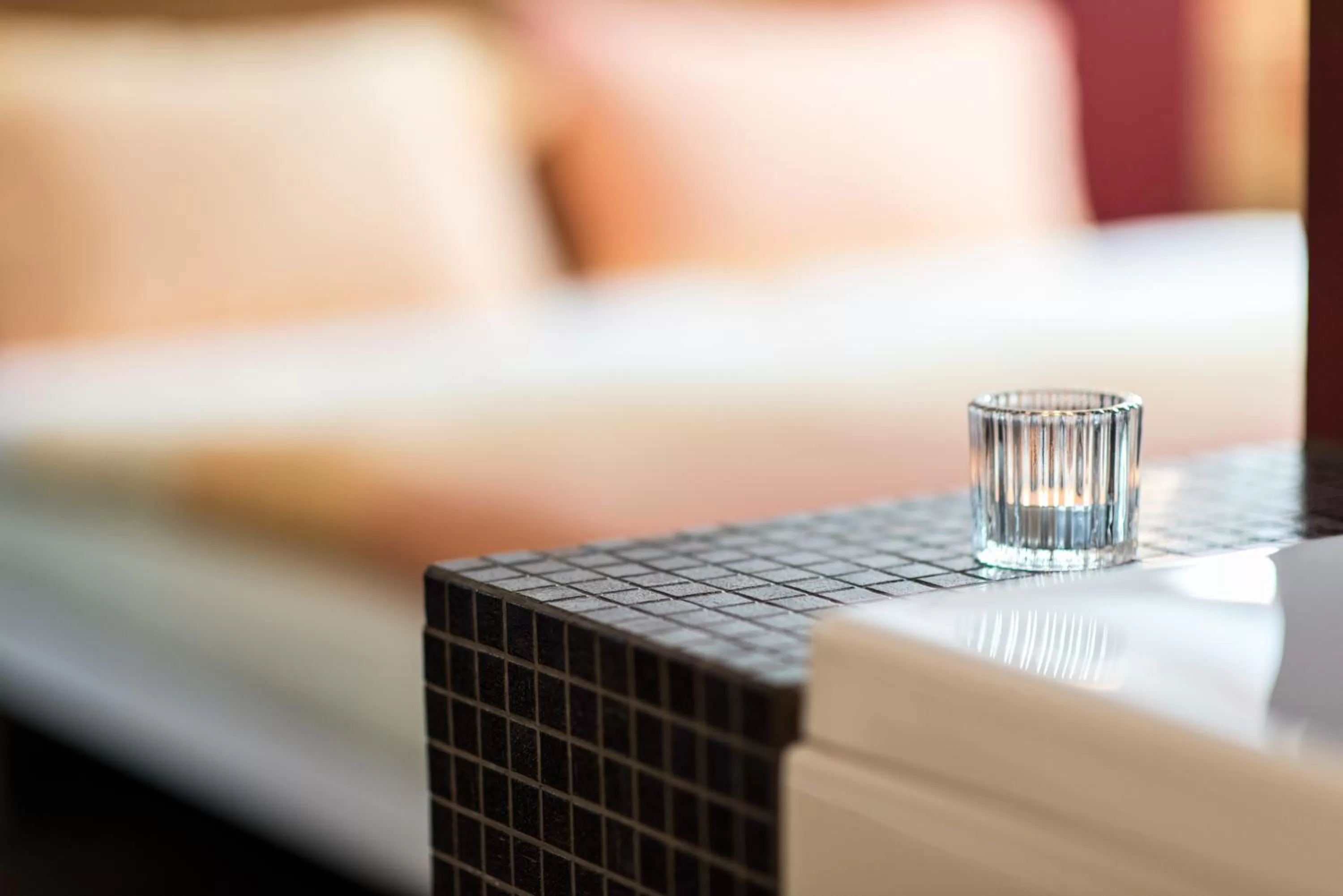 Decorative detail, Bed in Hotel Thorenberg