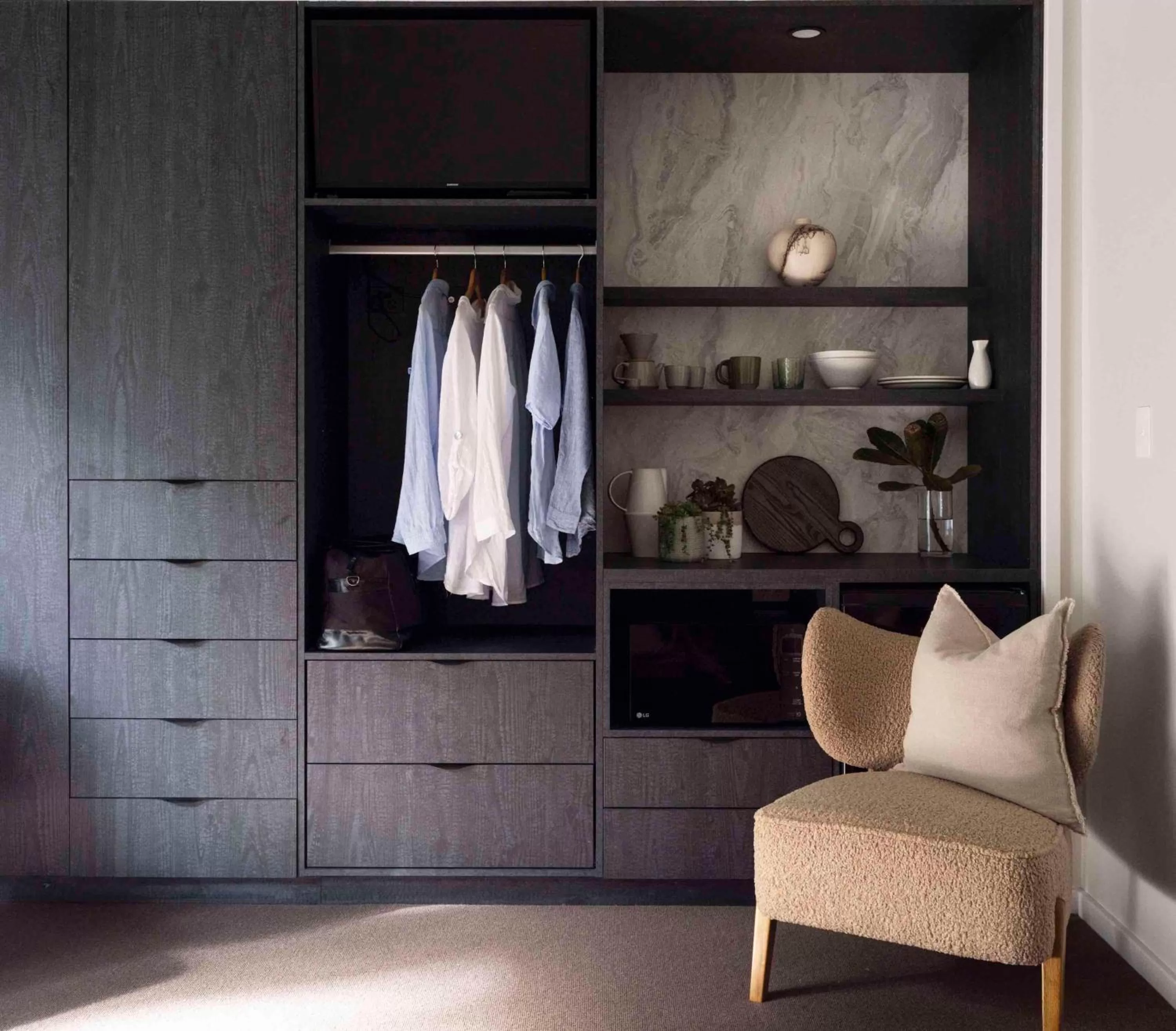 wardrobe in Tallowwood House Luxury Bed & Breakfast