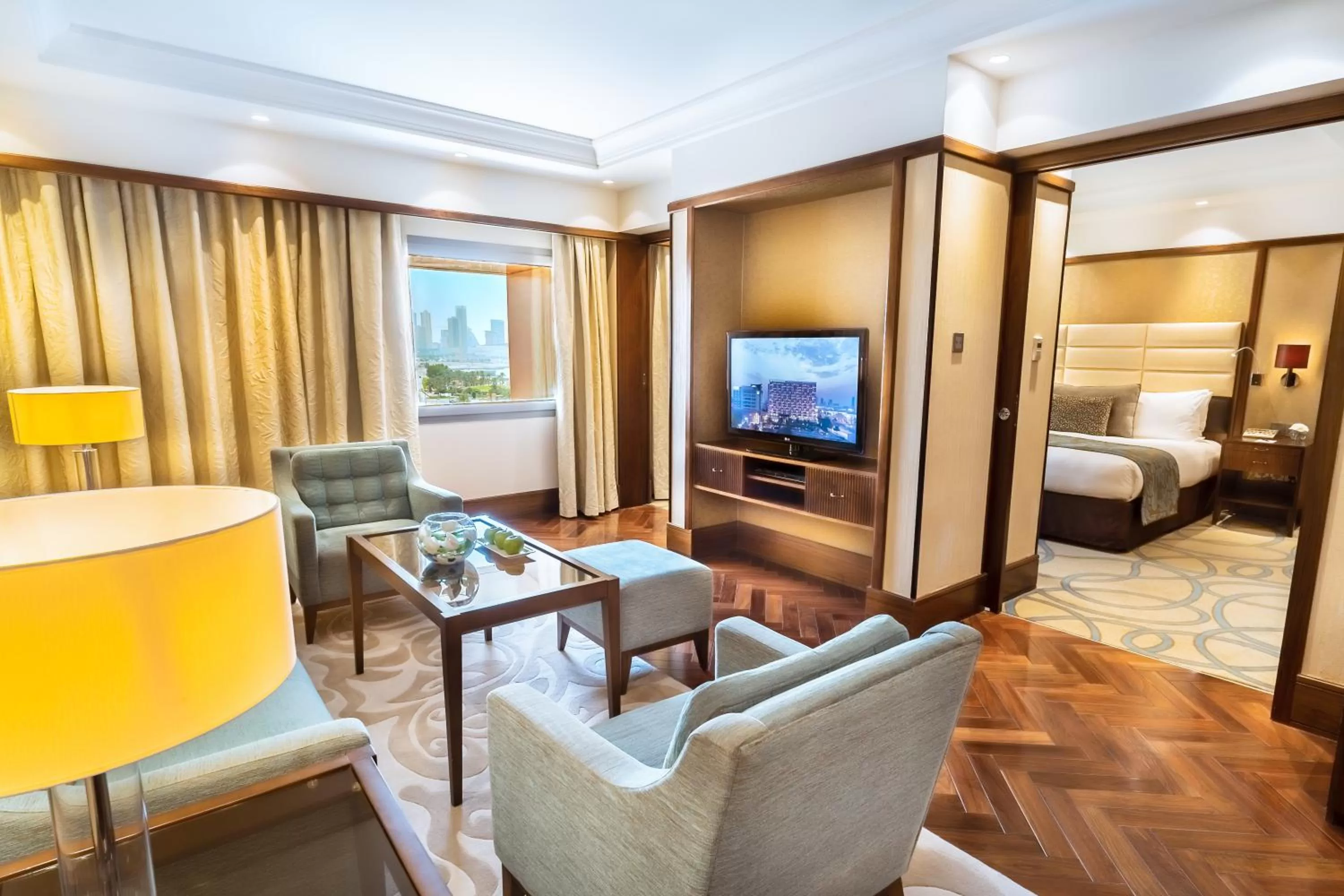 Photo of the whole room, Bed in InterContinental Bahrain by IHG