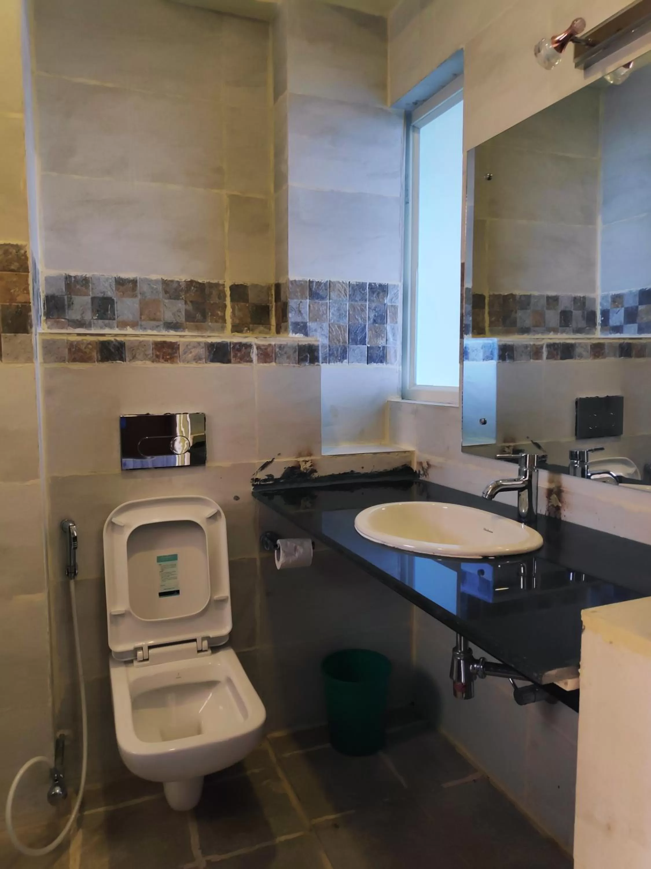 Toilet in Hotel Green Valley Nagarkot