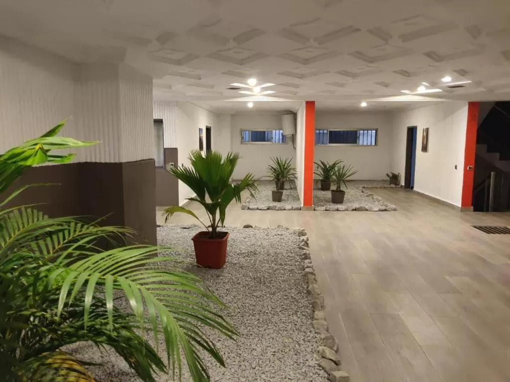 Lobby or reception in La Maison de Kouadio