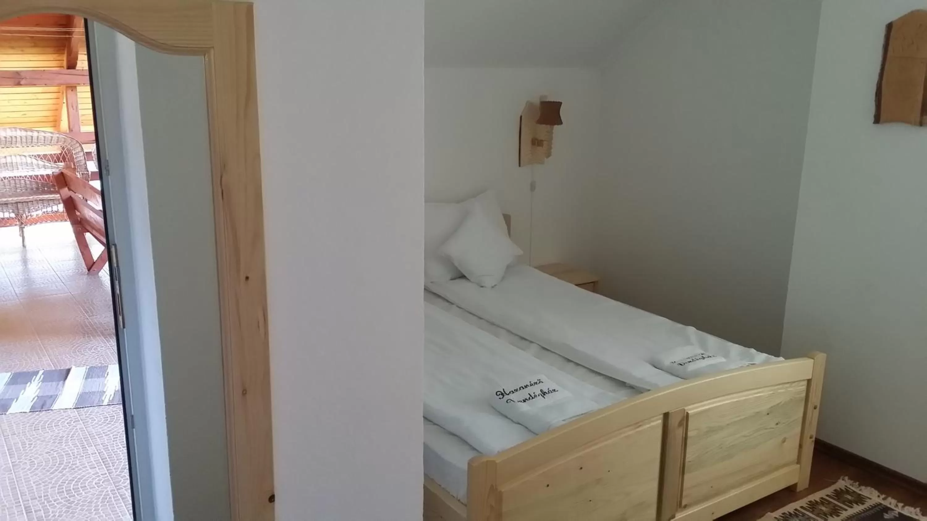 Bed in Hazanéző Panzió