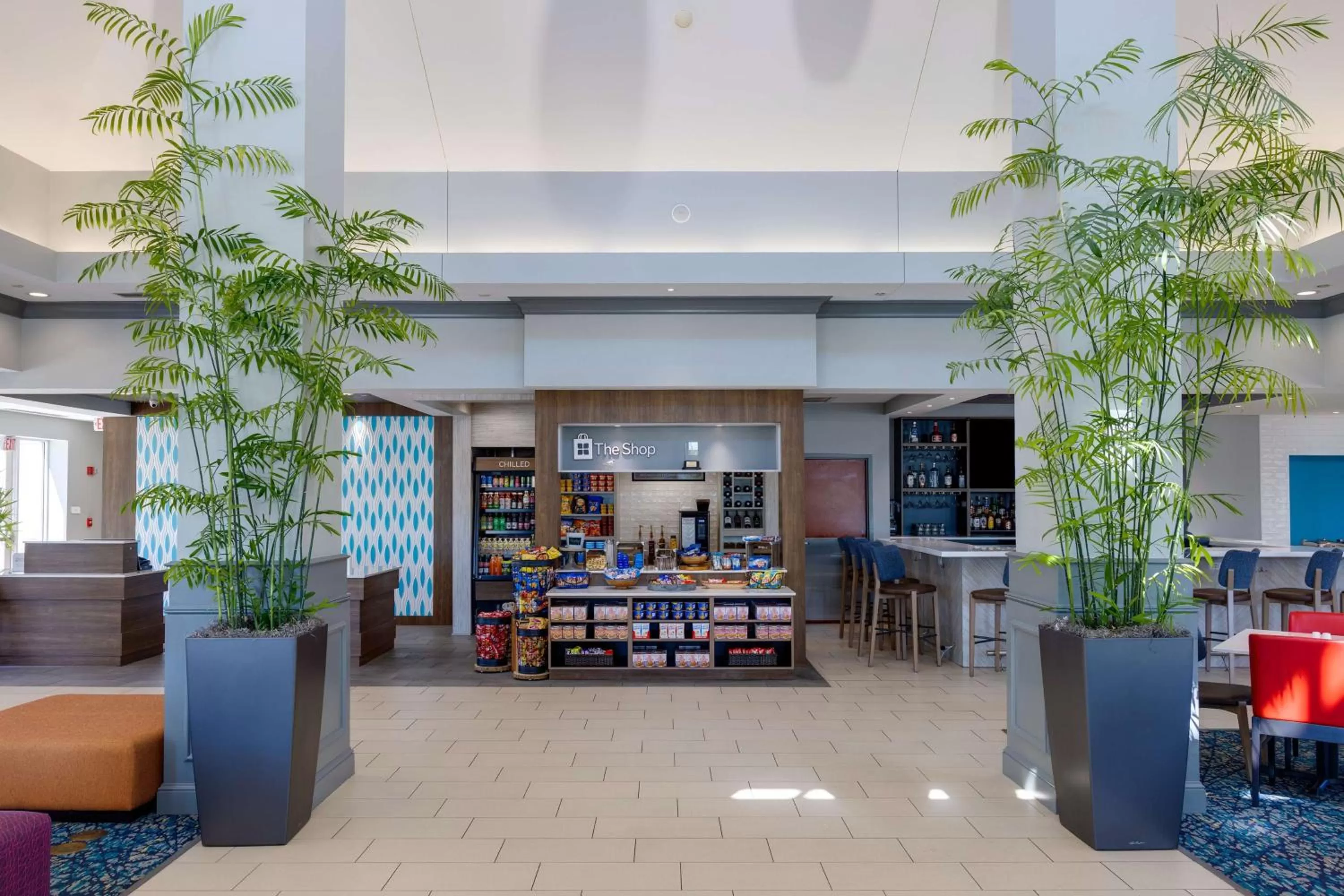 Lobby or reception in Hilton Garden Inn Oklahoma City Airport